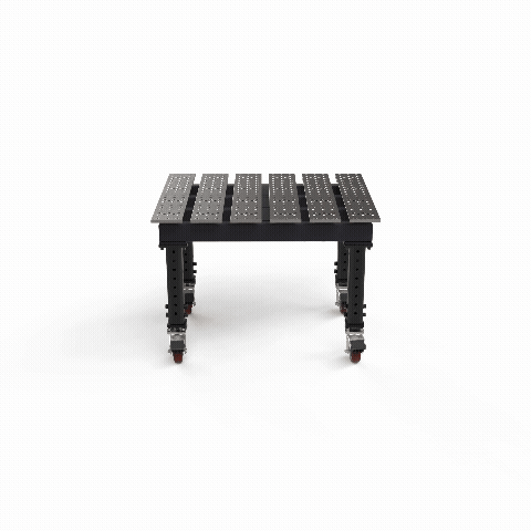 Slotted 4' × 3' (47" x 38") Table, 5/8" System