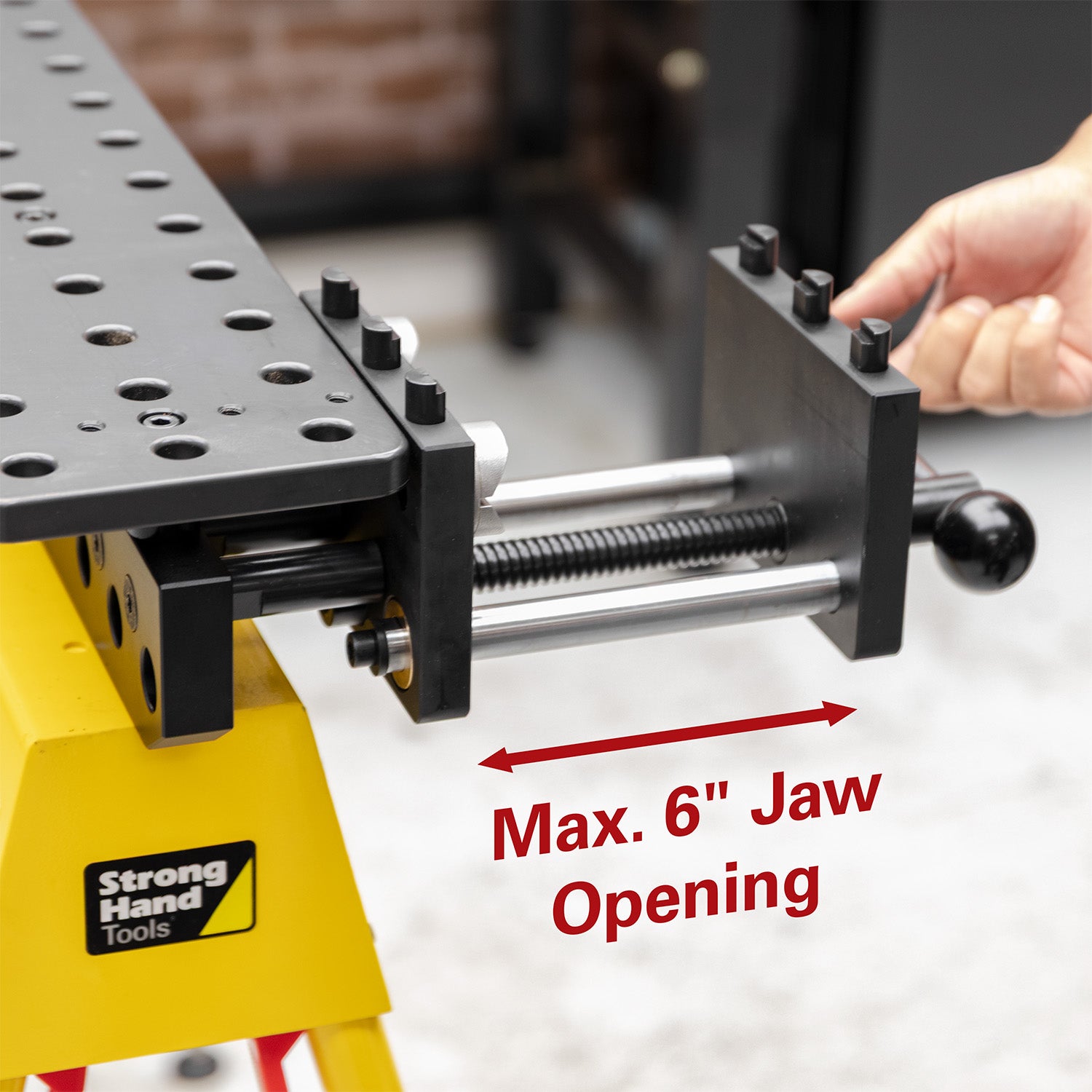 Side Vise for Sawhorse