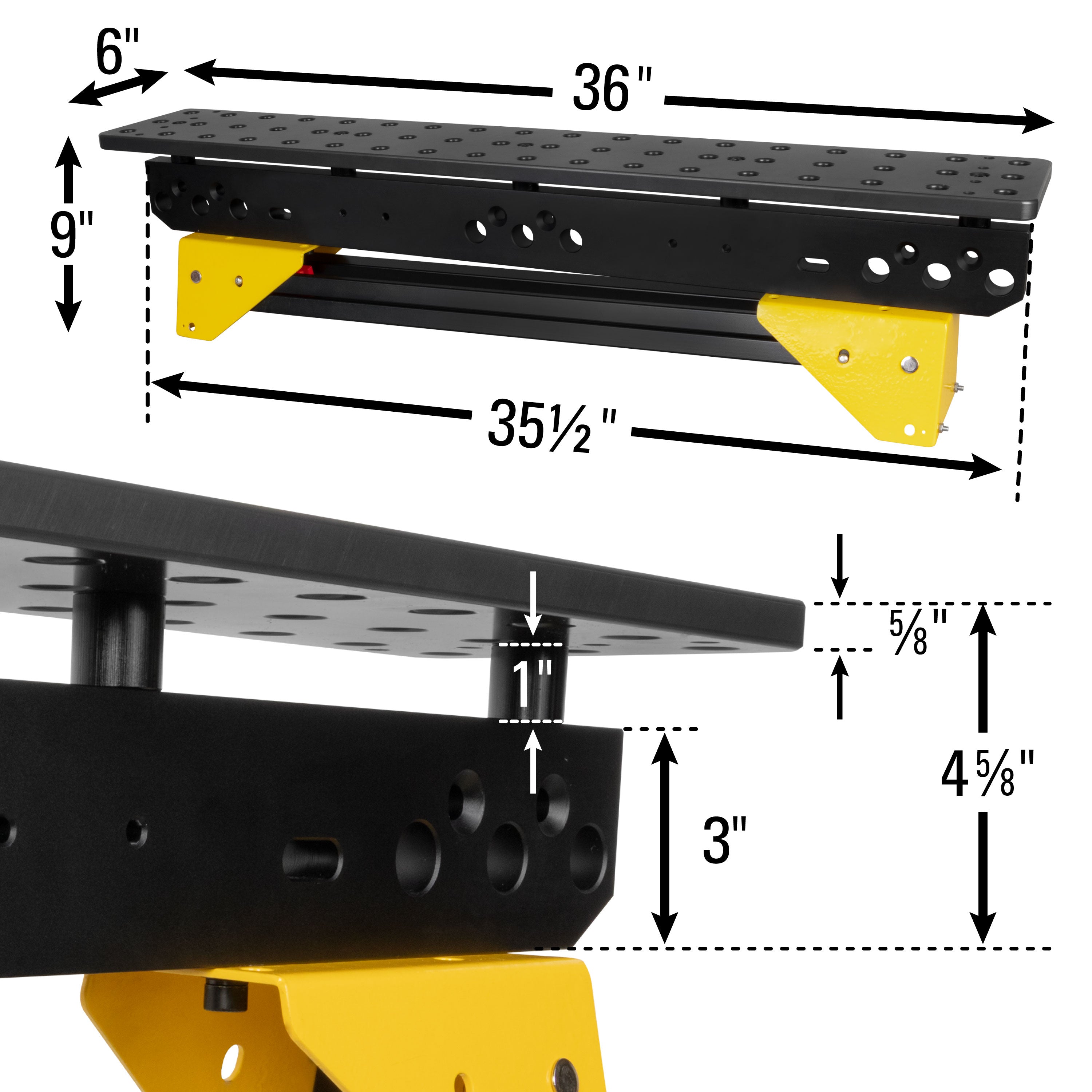 Scout 36, Sawhorse Kit (36" x 6") 5/8" System