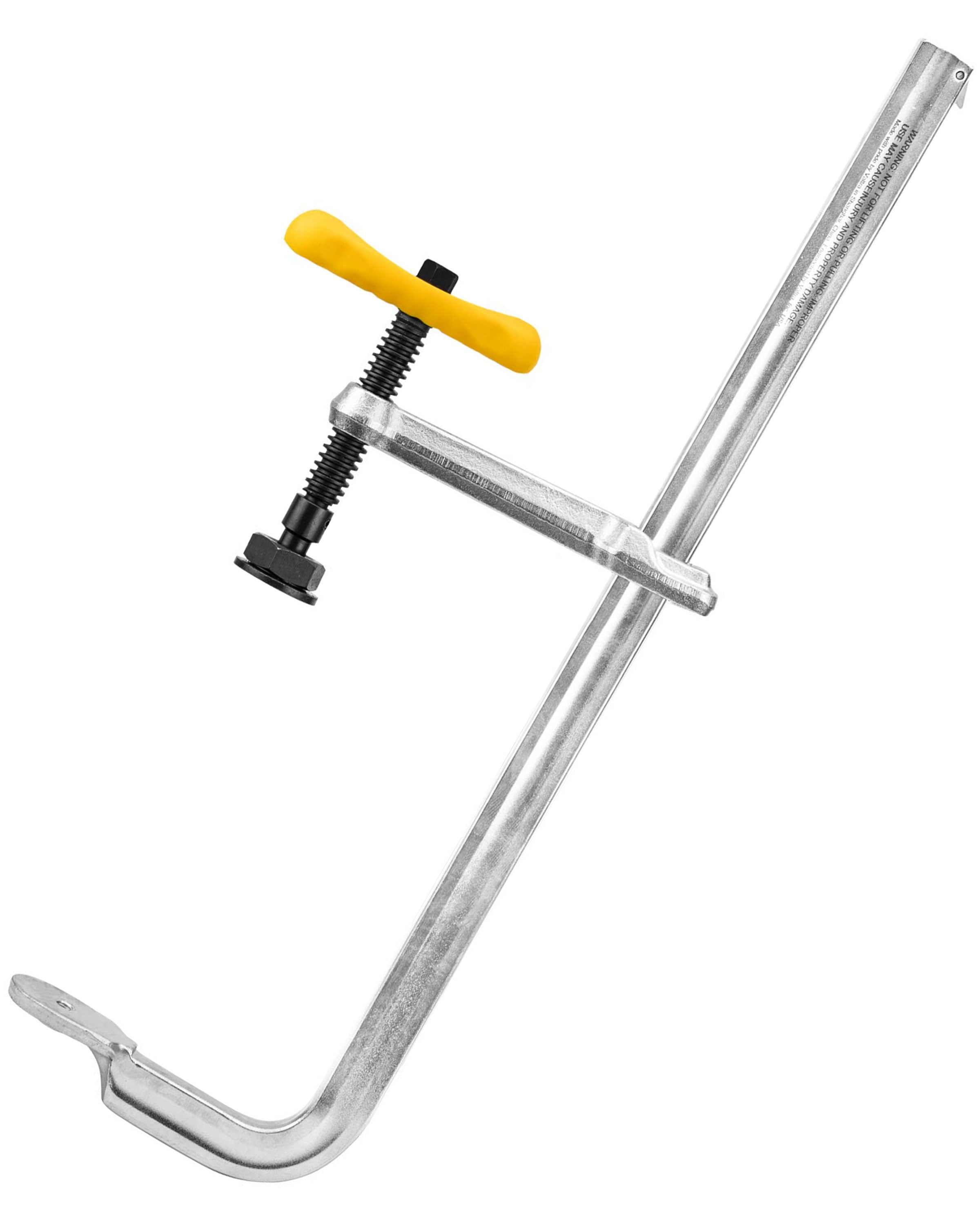 Reversible F-Clamps - 3/16" x 9/16" Rail Size, Heavy Duty Pad (UM Series)