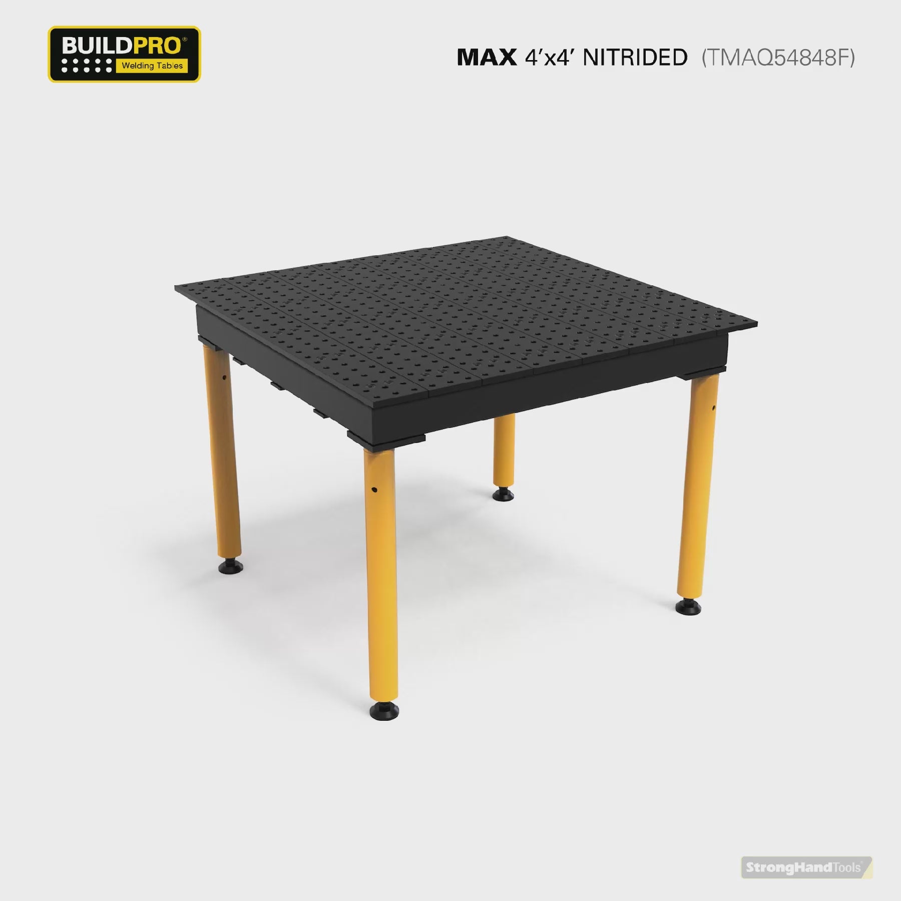 Load video: Max Tables, 4' x 4' (48" x 48") 5/8" System (Older Model)