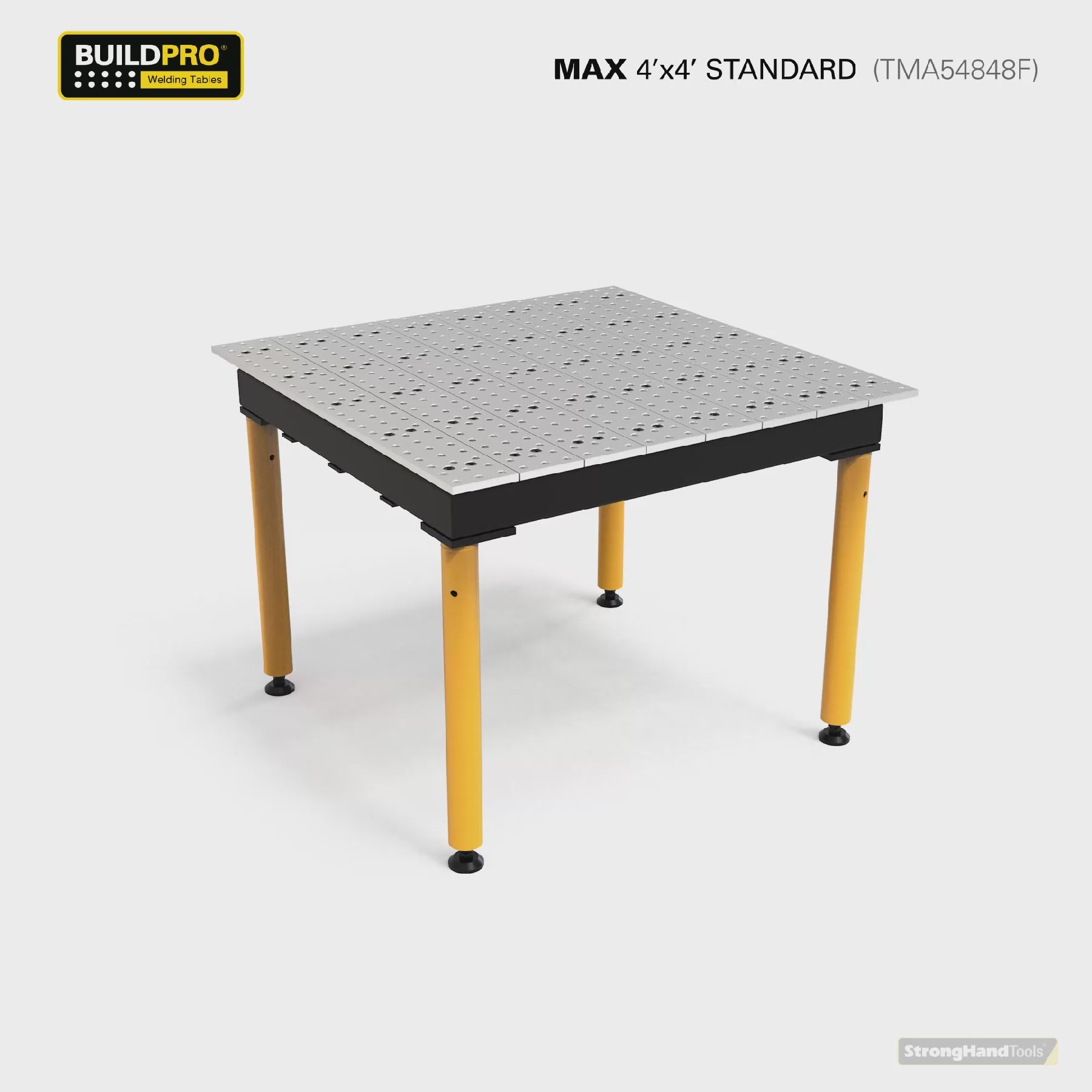 Load video: Max Tables, 4' x 4' (48" x 48") 5/8" System (Older Model)