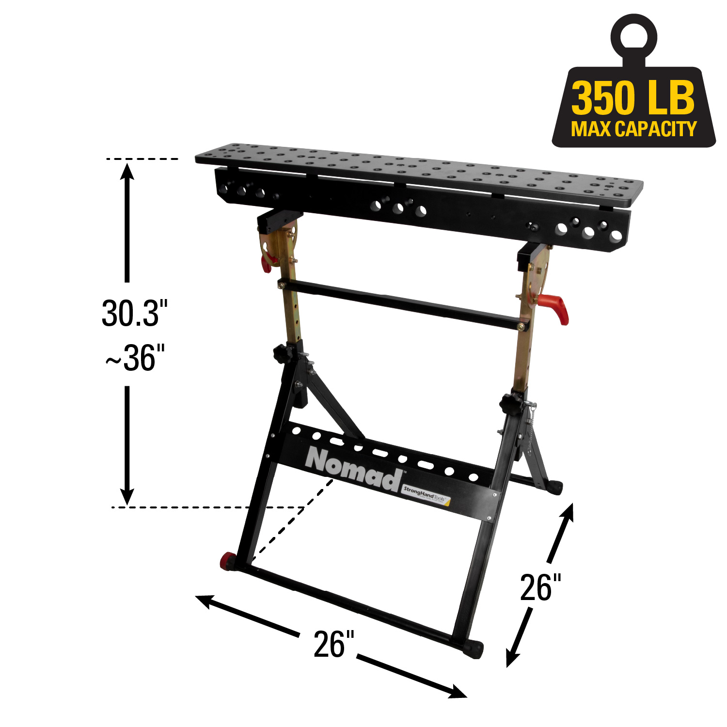 Scout Duo, Sawhorse + Fixture Kit 5/8" System