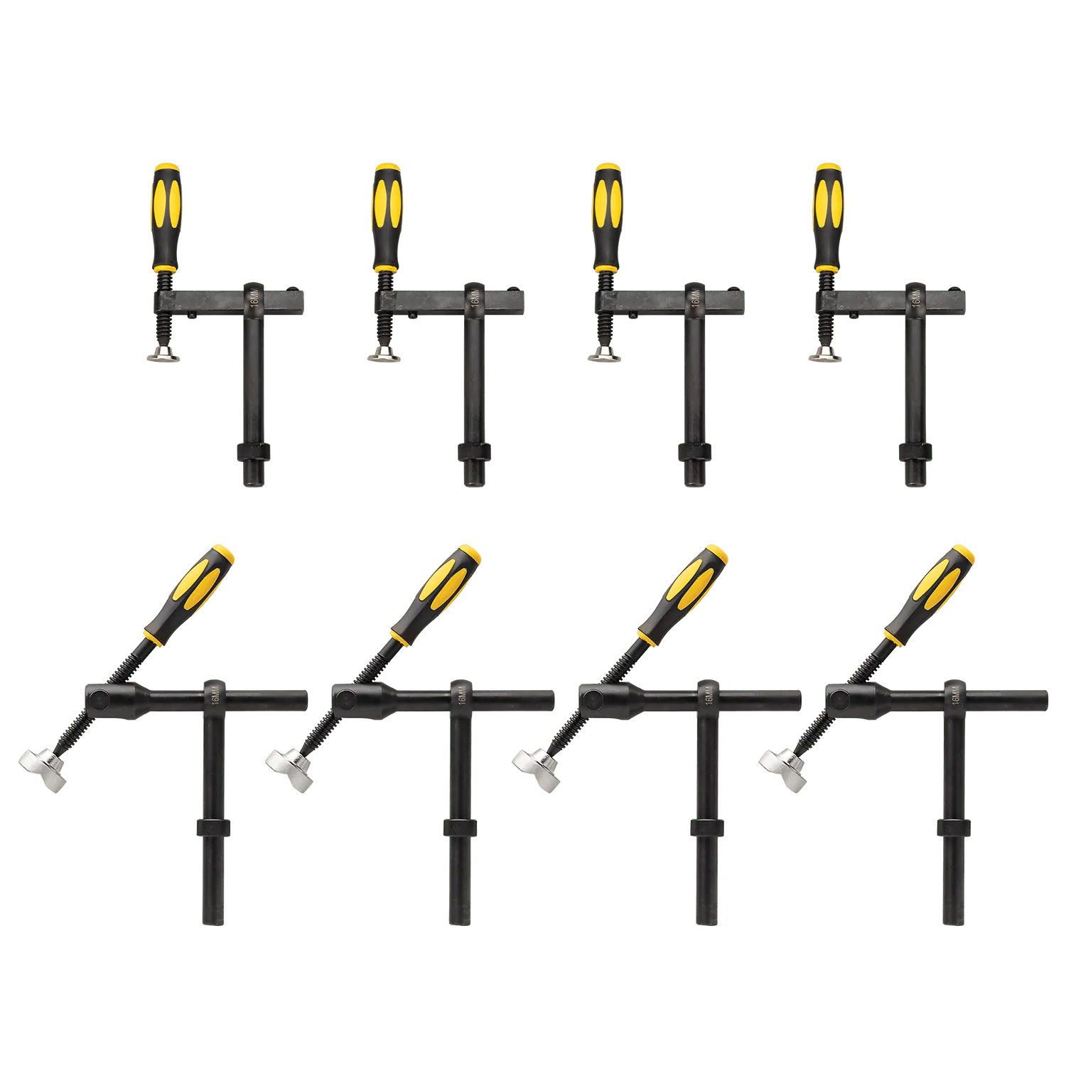 8-pc T-Post Clamp Pack, Fit 16 mm Holes – Strong Hand Tools