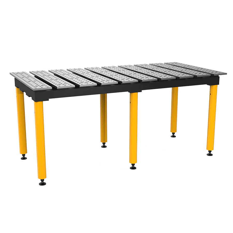 Slotted 6-1/2' × 3' (78" x 38") Table, 5/8" System (Older Version)