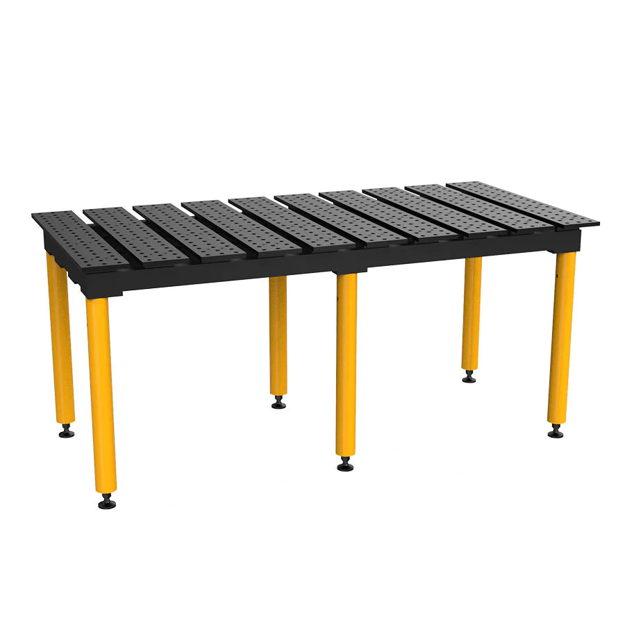 Slotted 6-1/2' × 3' (78" x 38") Table, 5/8" System (Older Version)