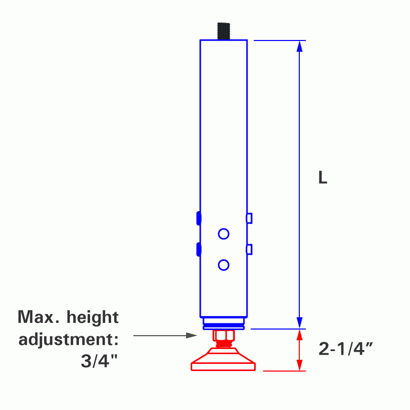 Patas de mesa para mesas MAX