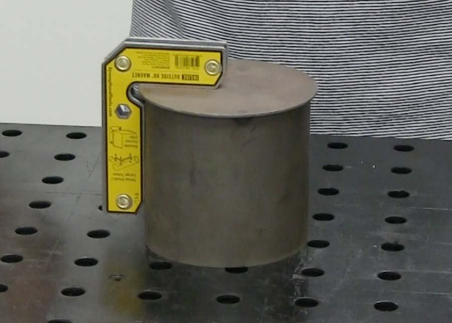 Inside Outside Angle Magnet, 6" Fixed