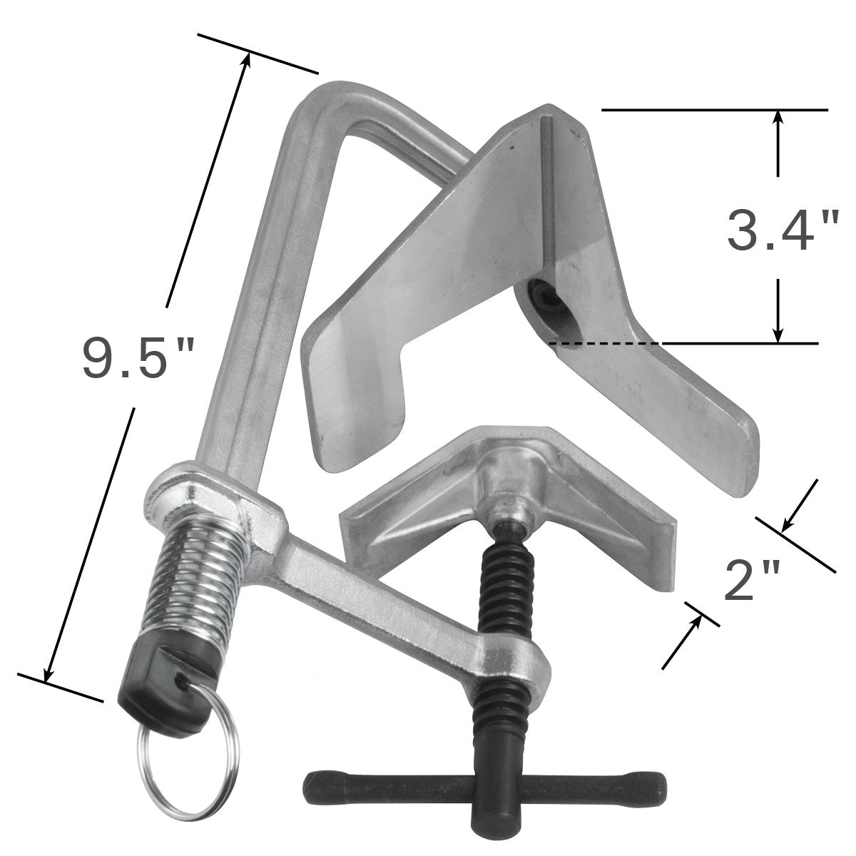 Kit de abrazadera portátil de 3 ejes