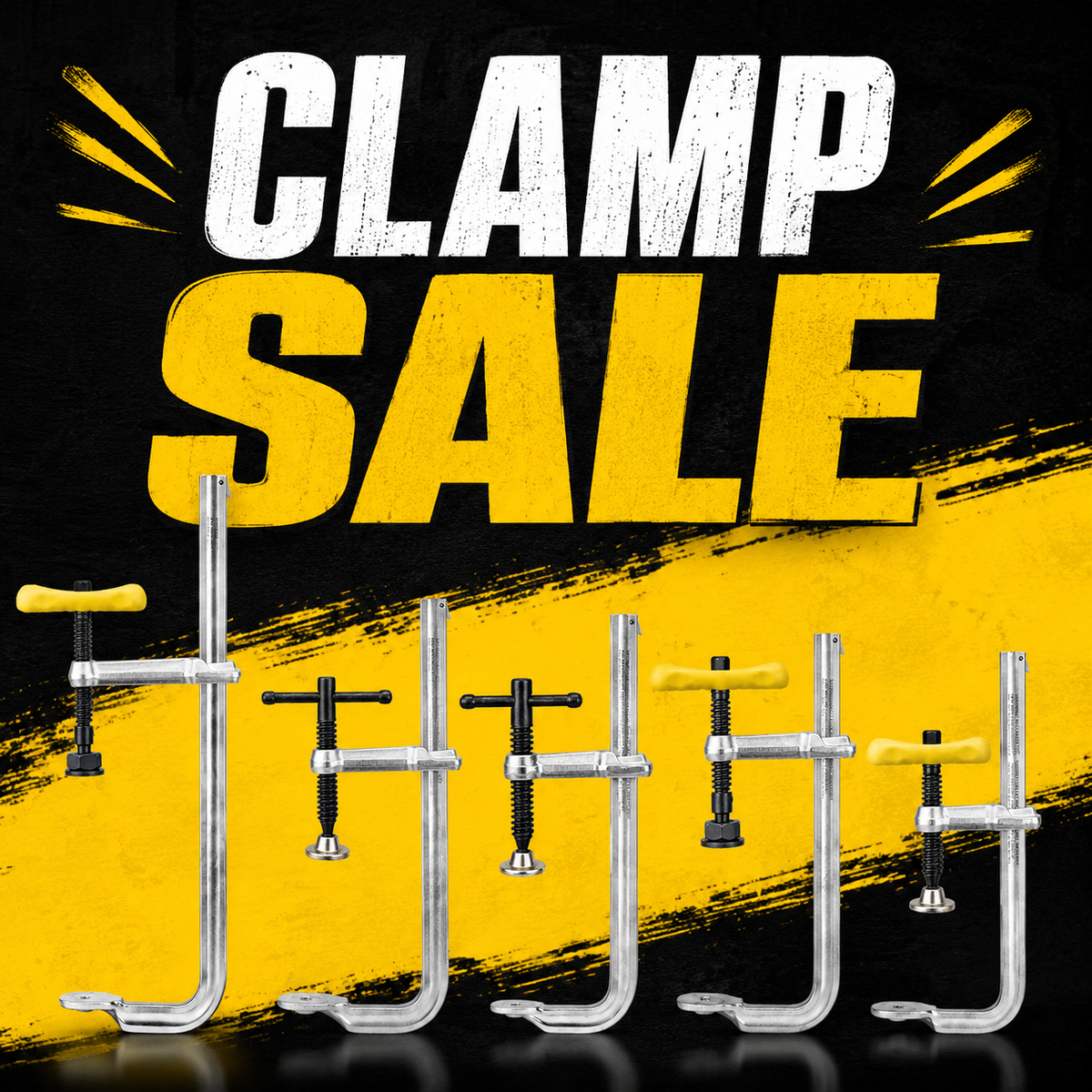 August 4-in-1 F-Clamp Sale