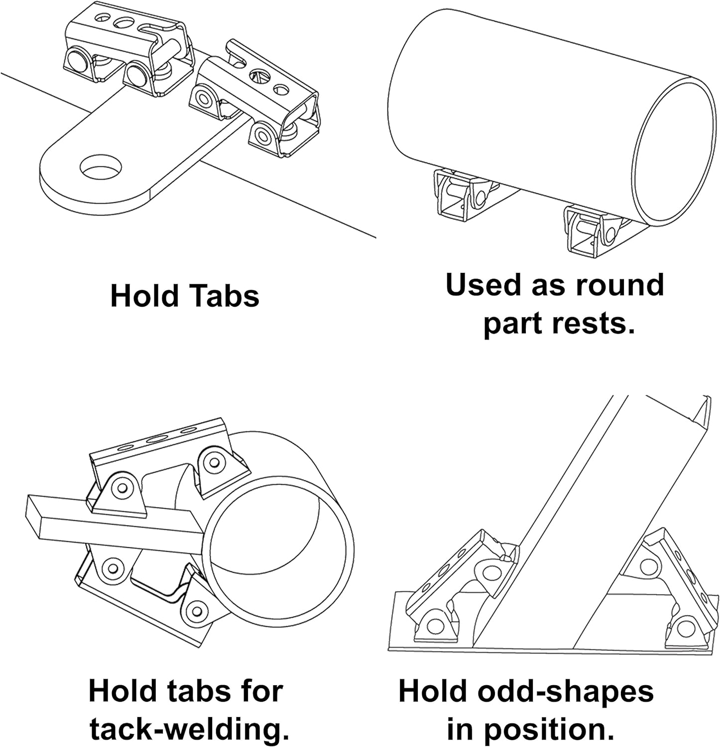 MagHold V-Pad Kit, Small & Medium V-Pads