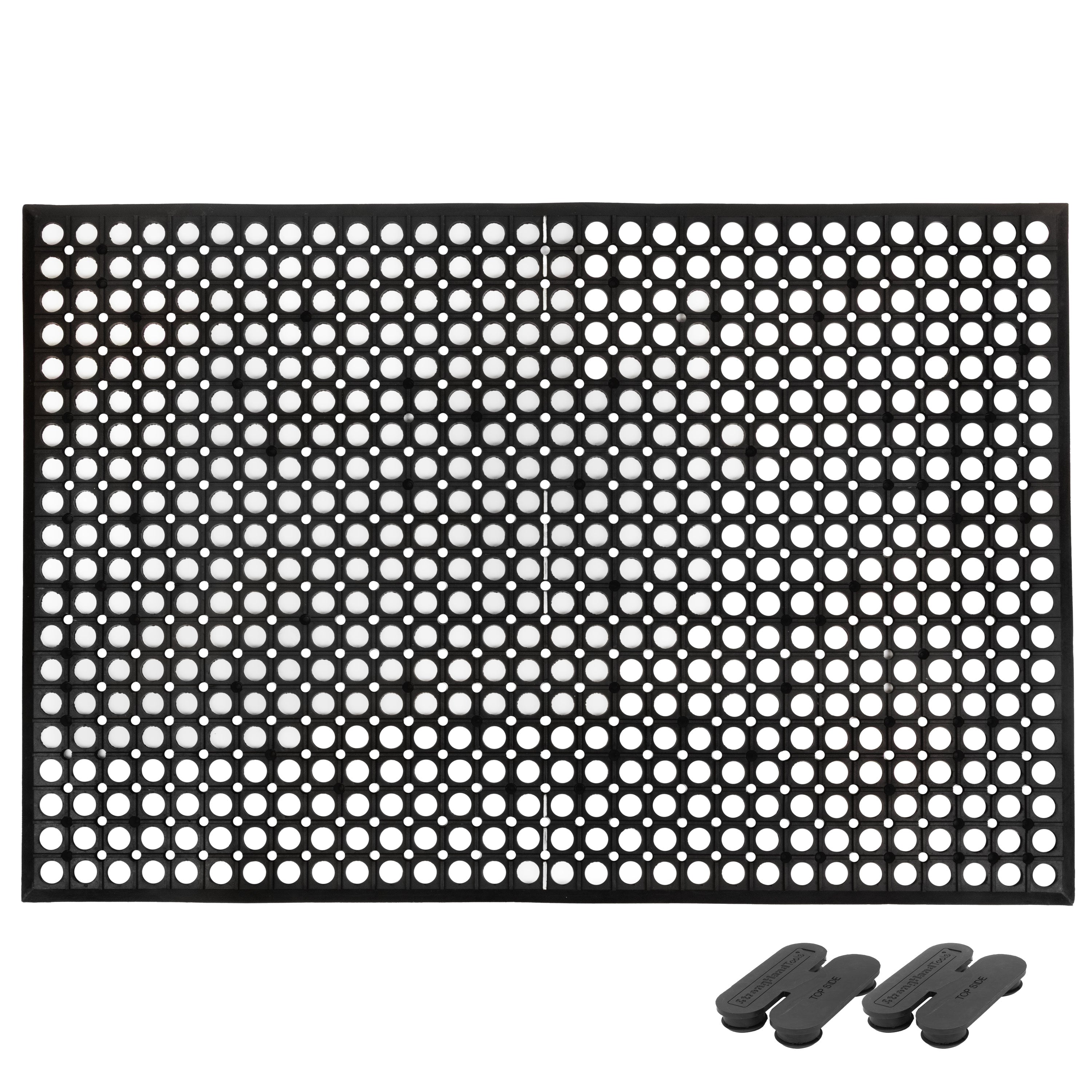 Anti-fatigue Floor Mats w/Connecting Buckles, 24" x 36"