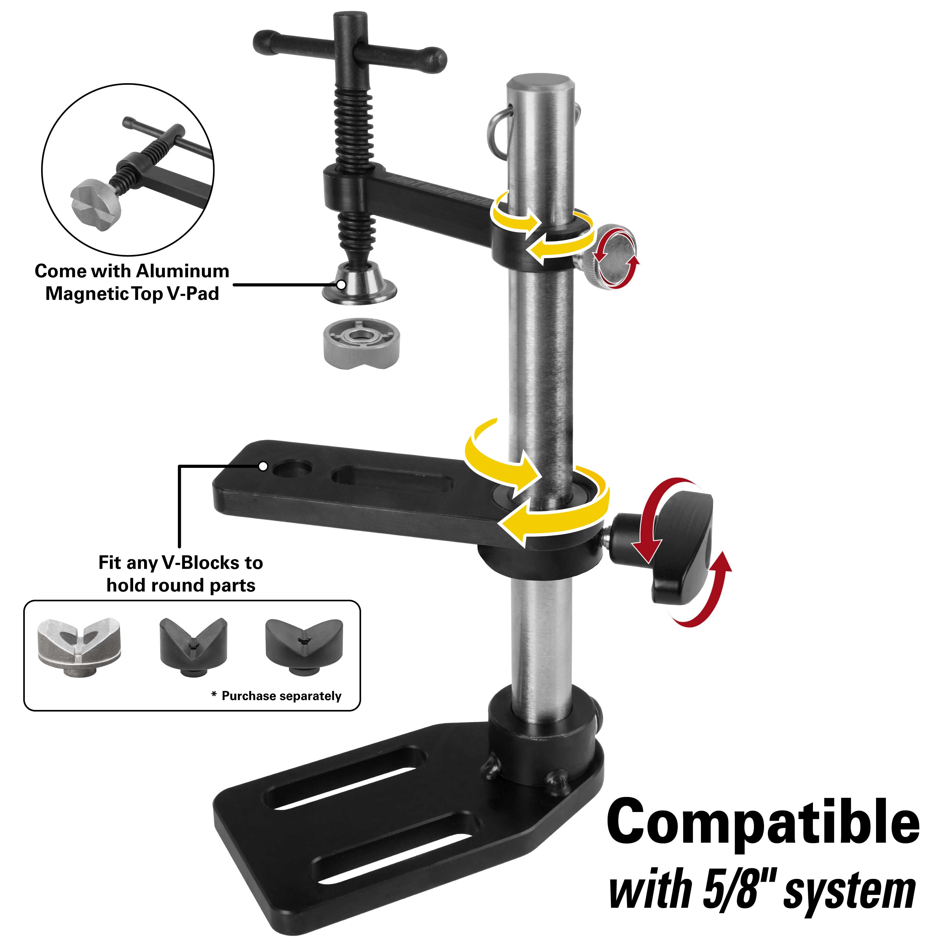 Precision Positioning Clamps, 12" and 18"