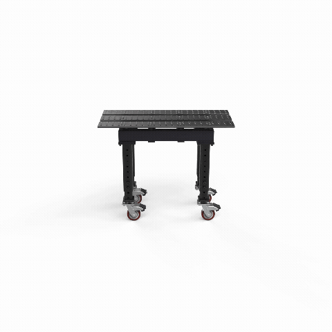 Slotted 2' × 4' (22" x 46") Tables, 5/8" System