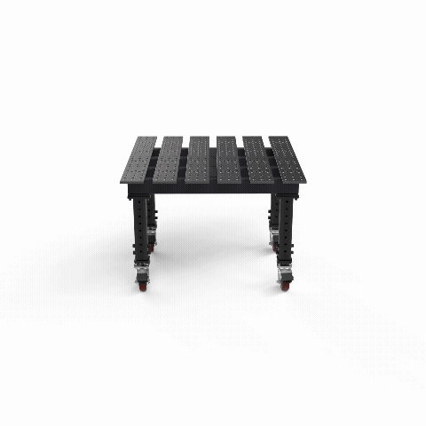 Slotted 4' × 4' (47" x 46")  Table, 5/8" System