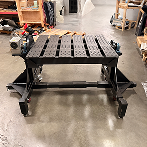 Rotary Positioner with 4' x 3' Max Slotted Tabletop, Nitrided [Blemished]