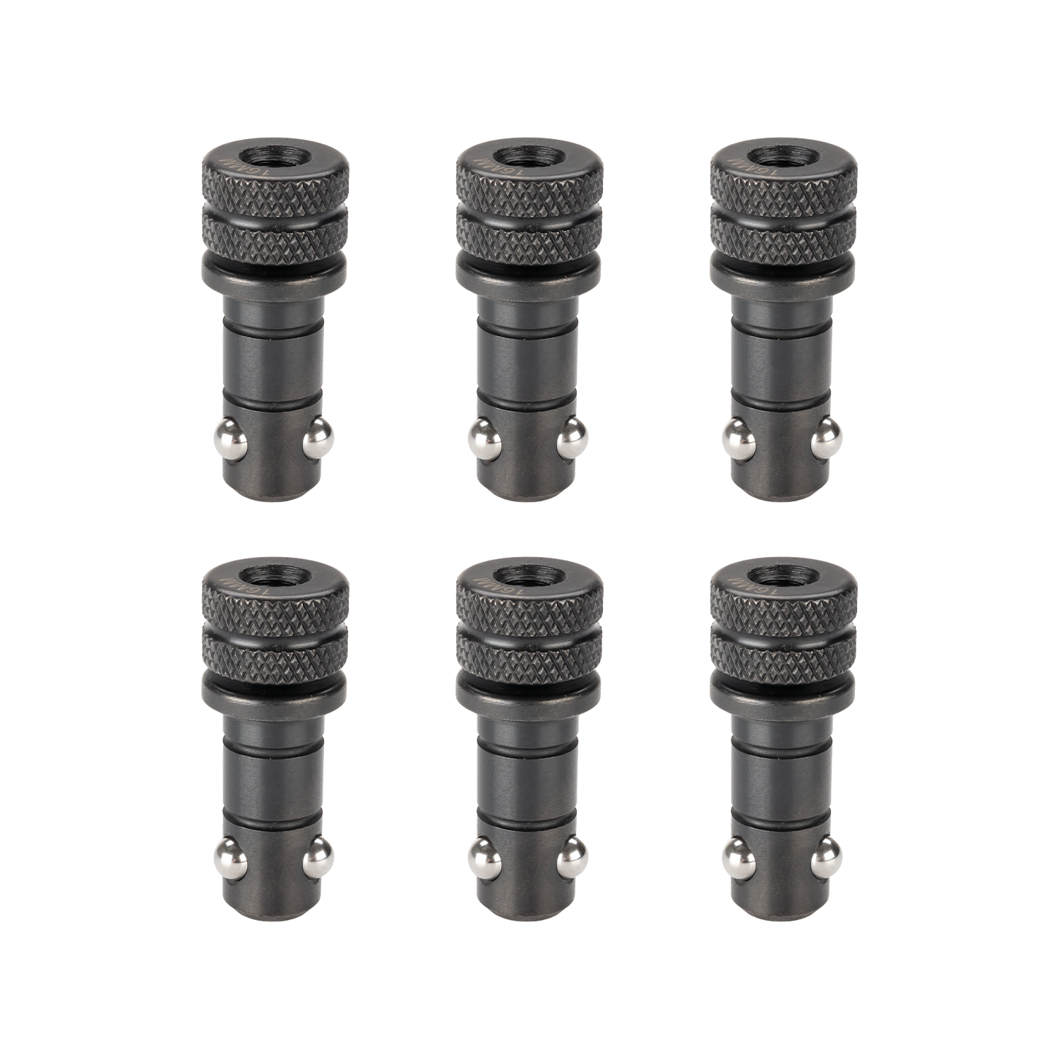 6-pc Ball Lock Bolt Pack, Fit 16 mm Holes