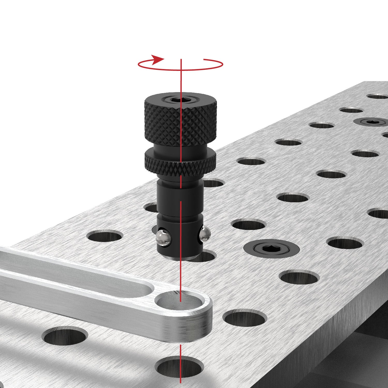 6-pc Ball Lock Bolt Pack, Fit 5/8 Holes