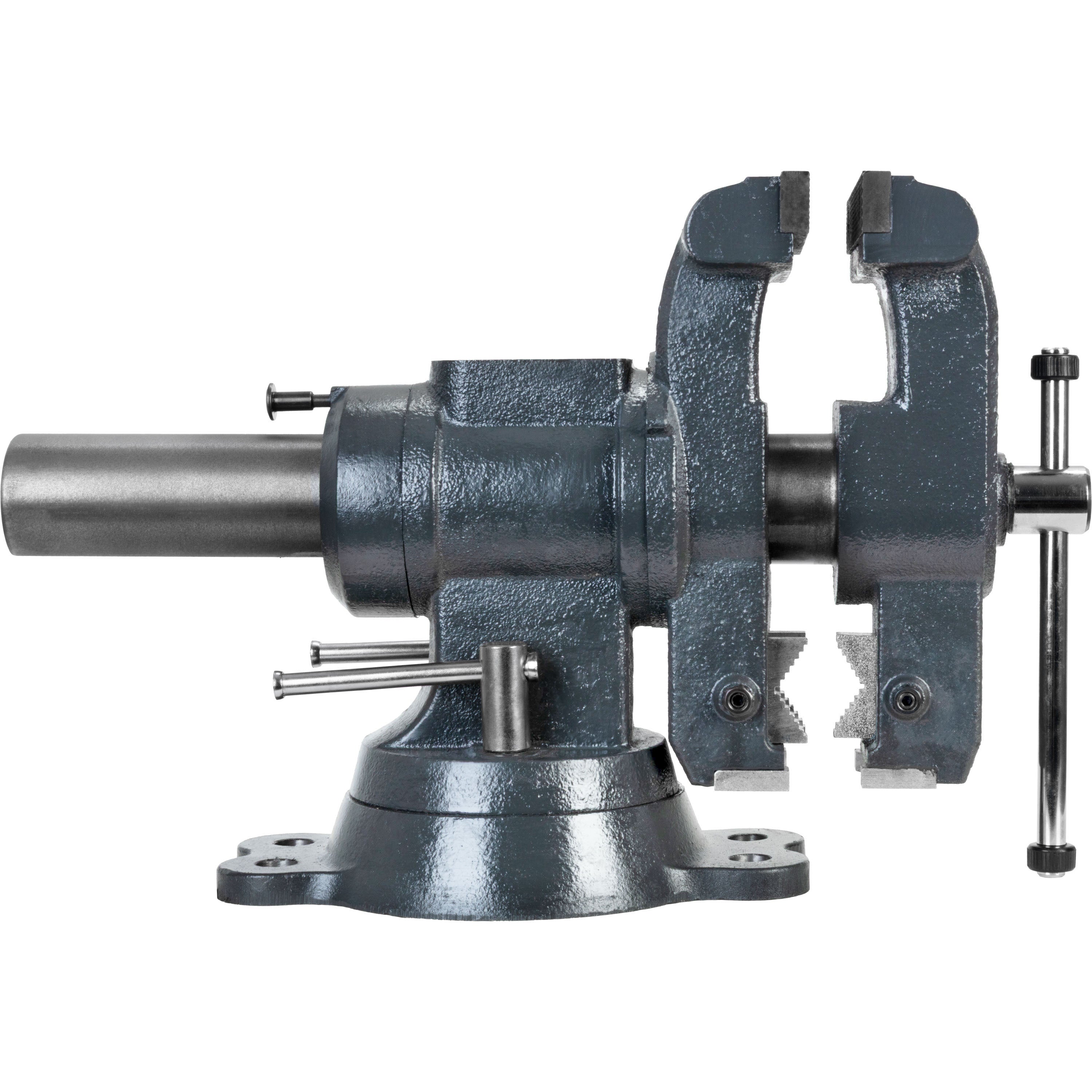 Vise with 360° Rotating Jaw & Base, 5/8" Mounting