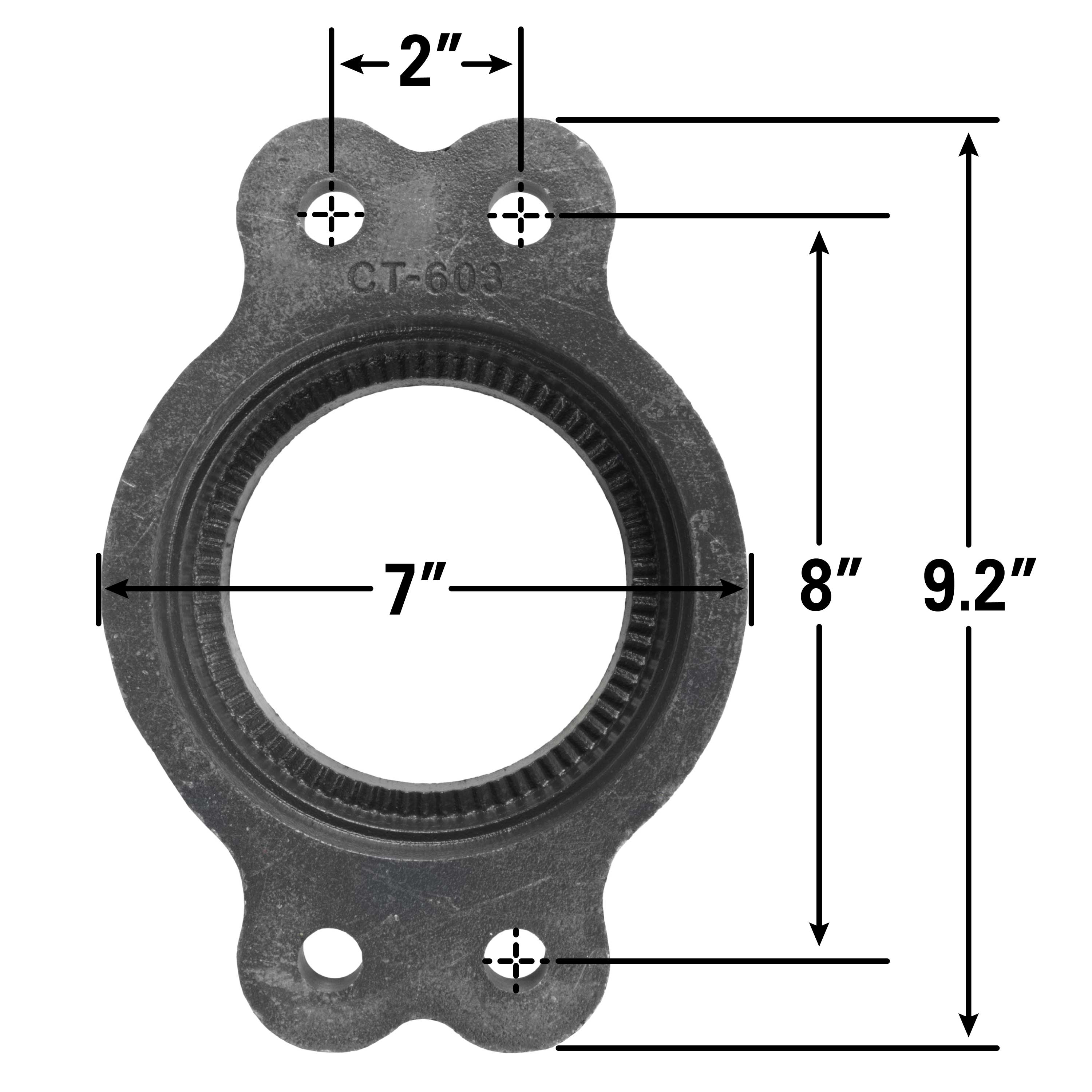 Vise with 360° Rotating Jaw & Base, 5/8" Mounting