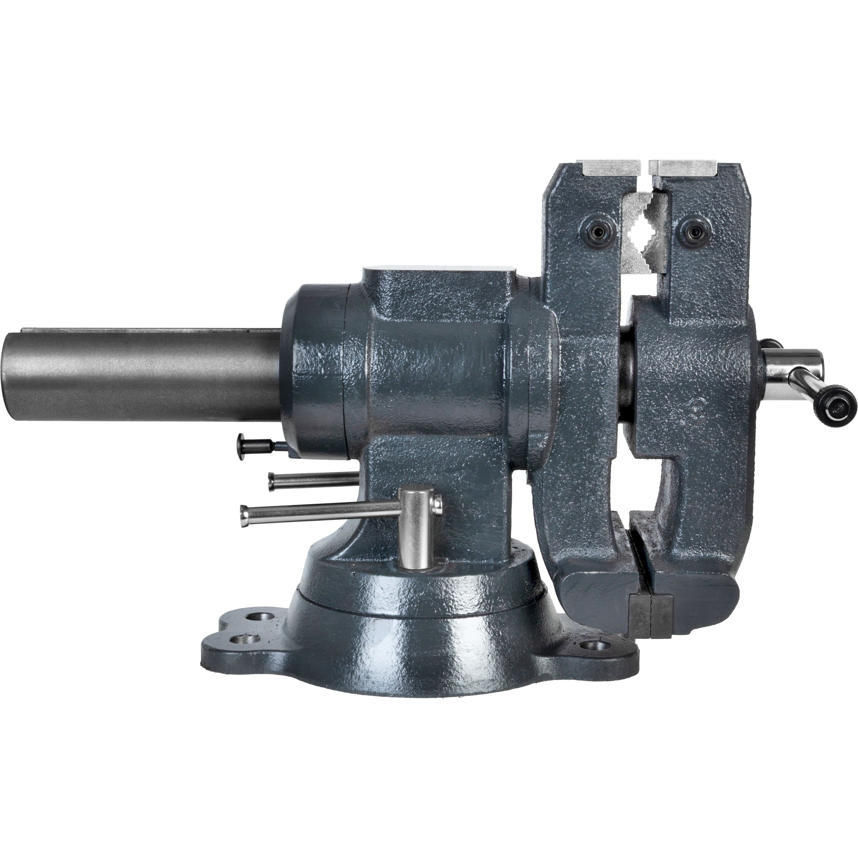 Vise with 360° Rotating Jaw & Base, 5/8" Mounting