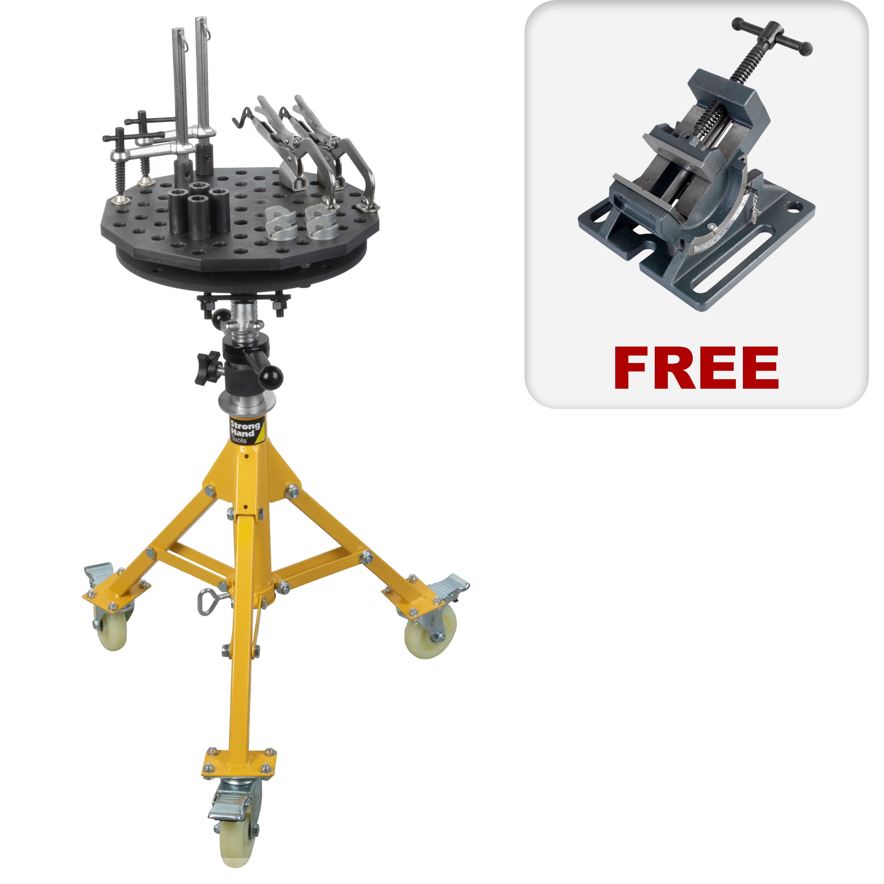 Scout Tripod, 14" Diameter, Work Stand, 5/8" System