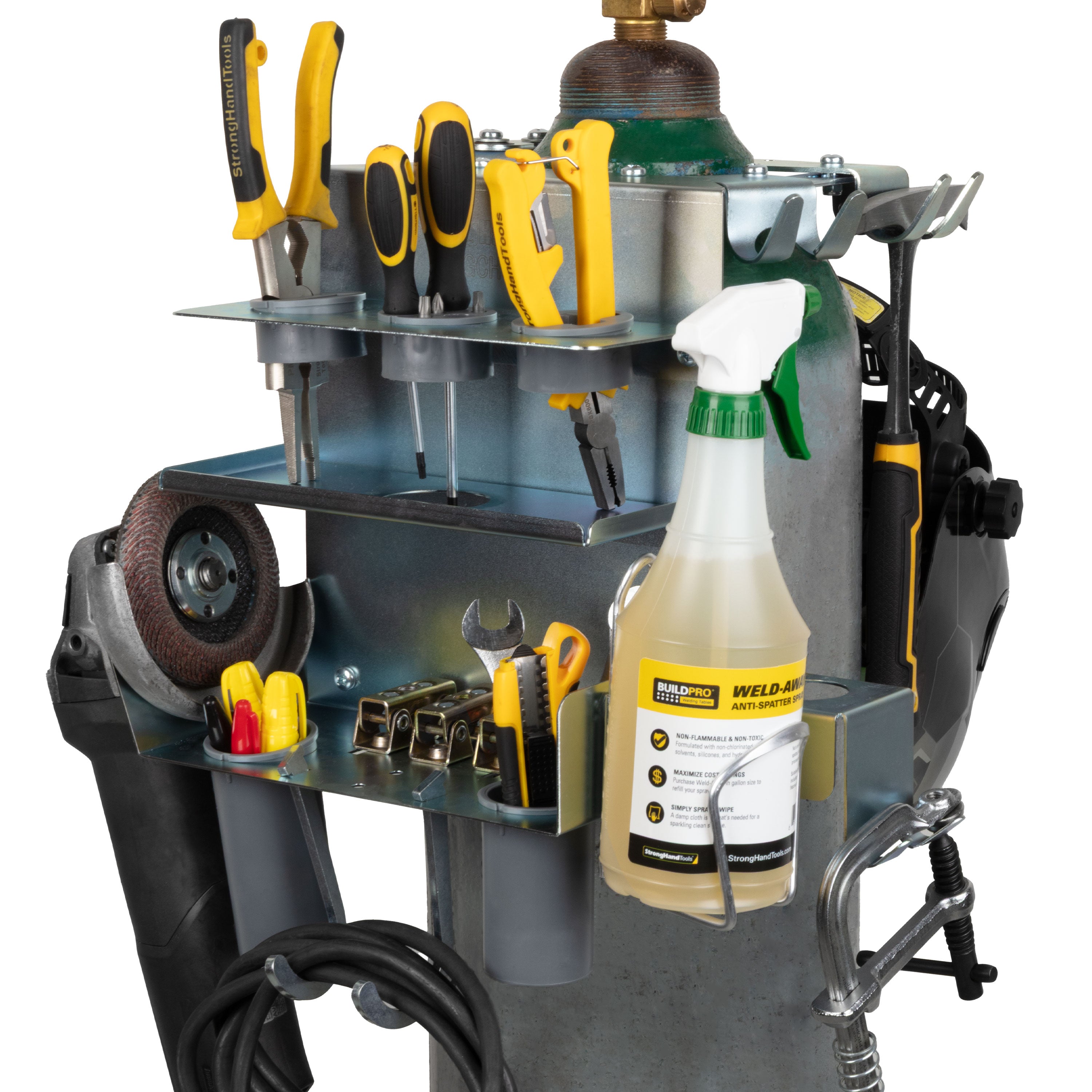 Gas Cylinder Tool Organizer