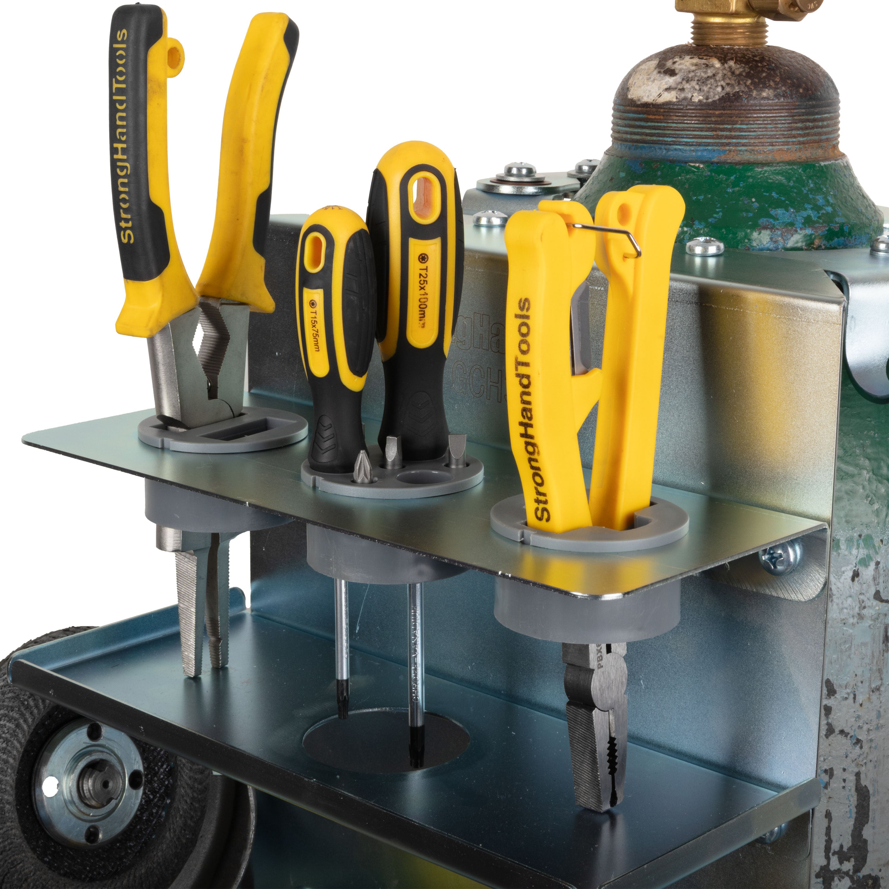 Gas Cylinder Tool Organizer