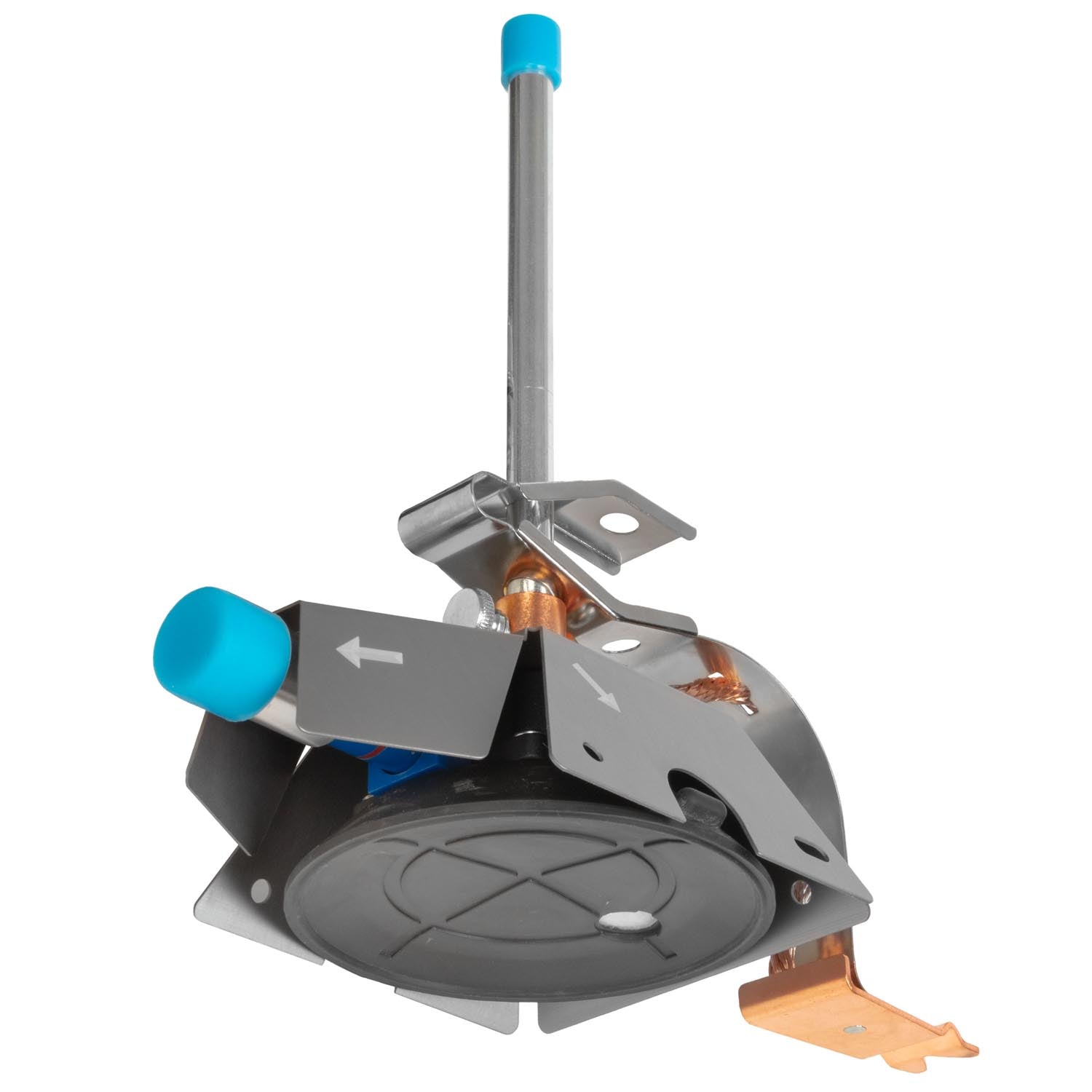 Suction Base Grounding Clamp with Adjustable Spring Arm