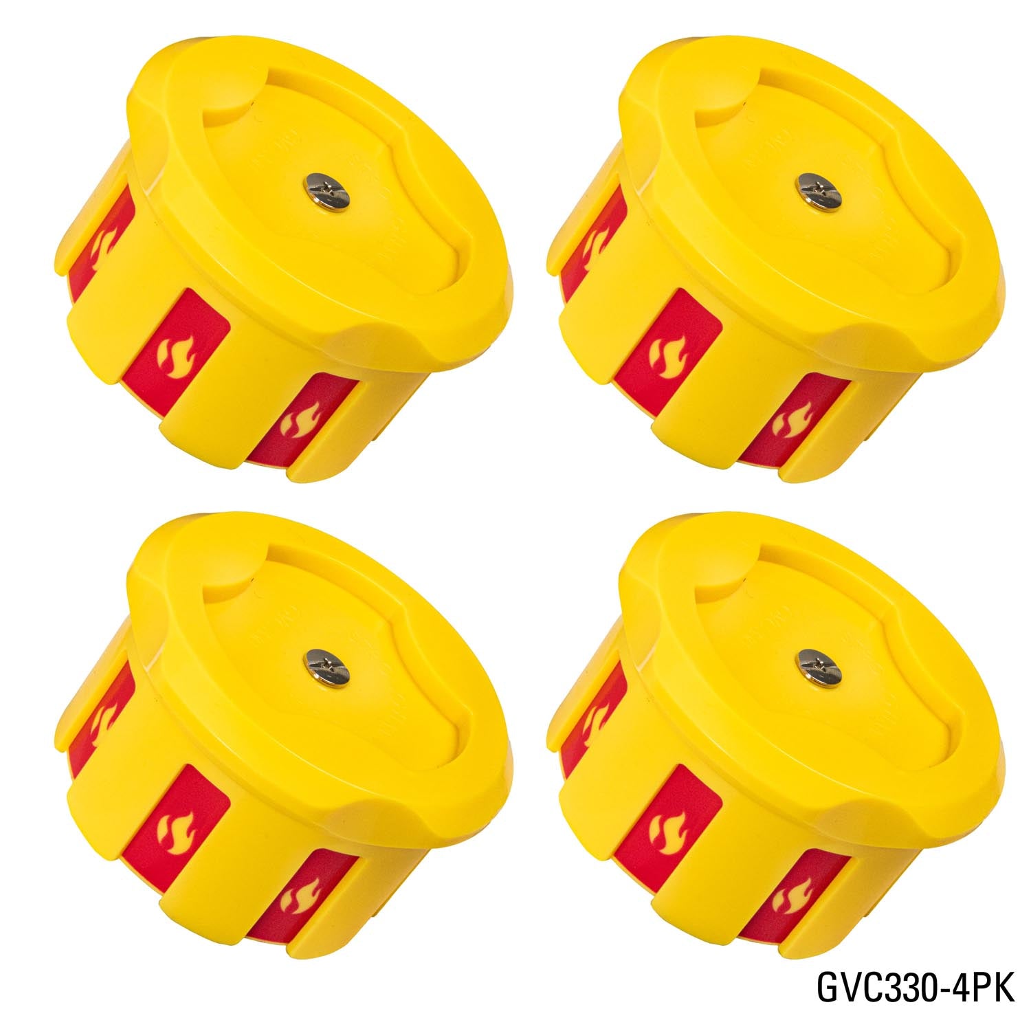 Indicadores de válvulas de cilindros de gas EZ-View 