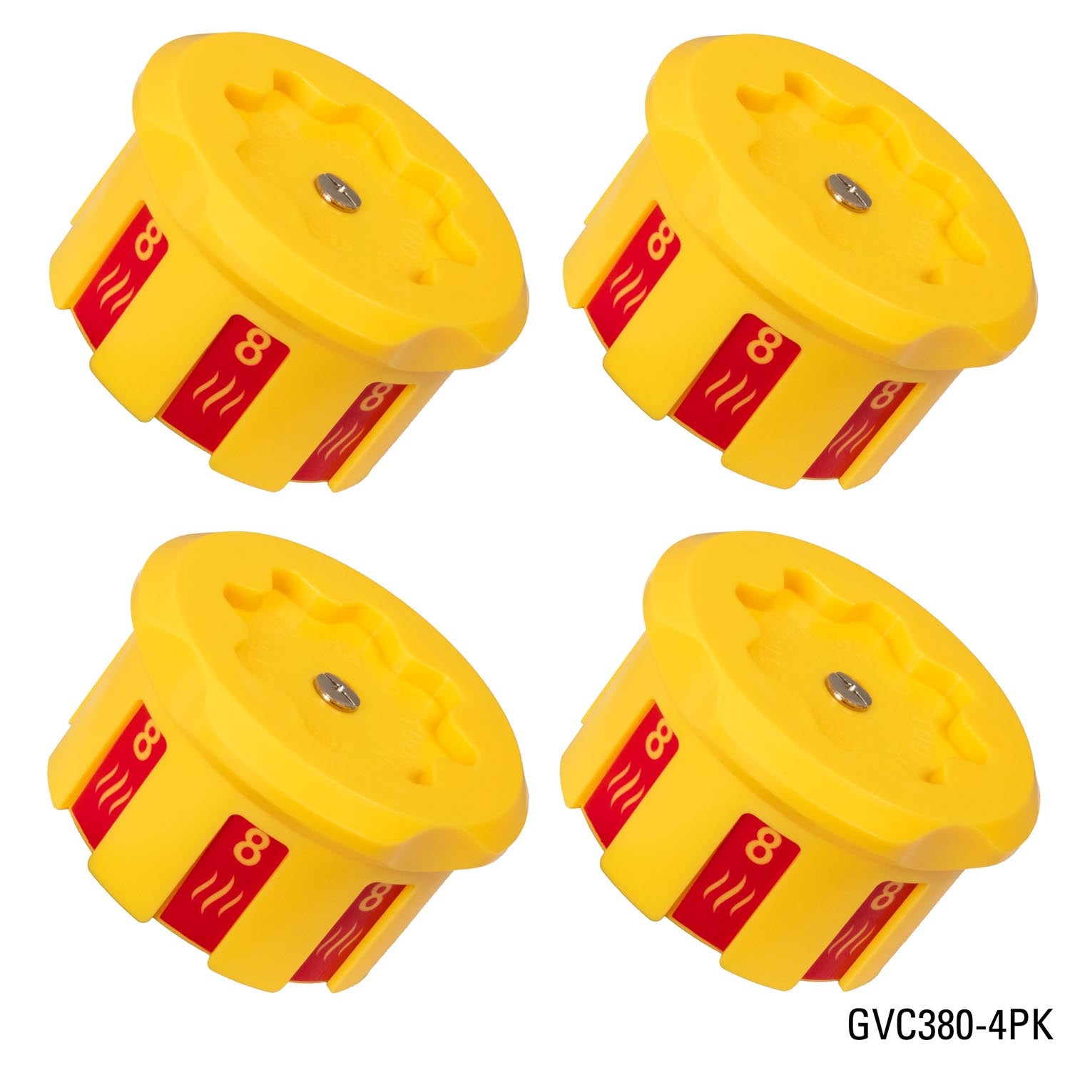 Indicadores de válvulas de cilindros de gas EZ-View 