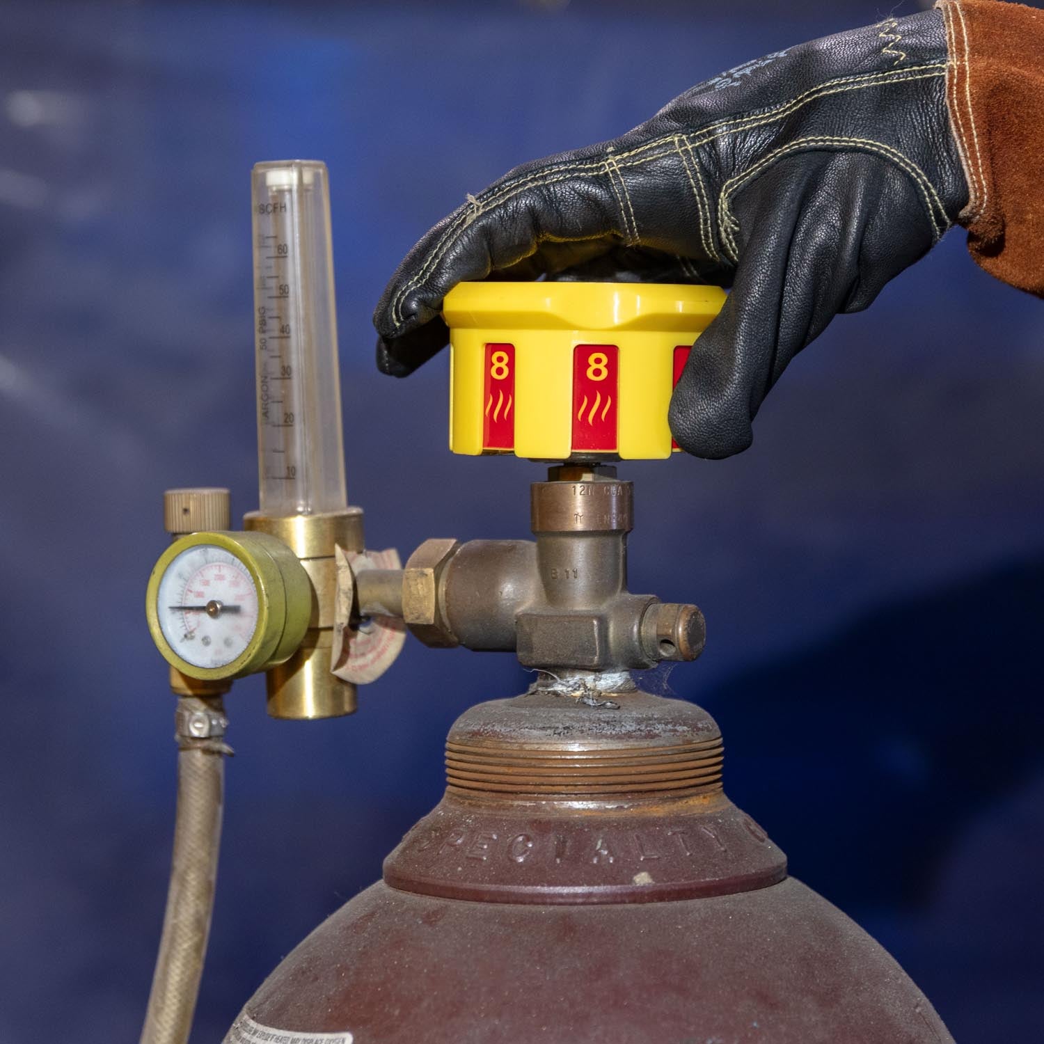 チタニウム・フェイスゲージ　フュエルゲージ　74688-10 EZ-View Gas Cylinder Valve Indicators – Strong Hand Tools