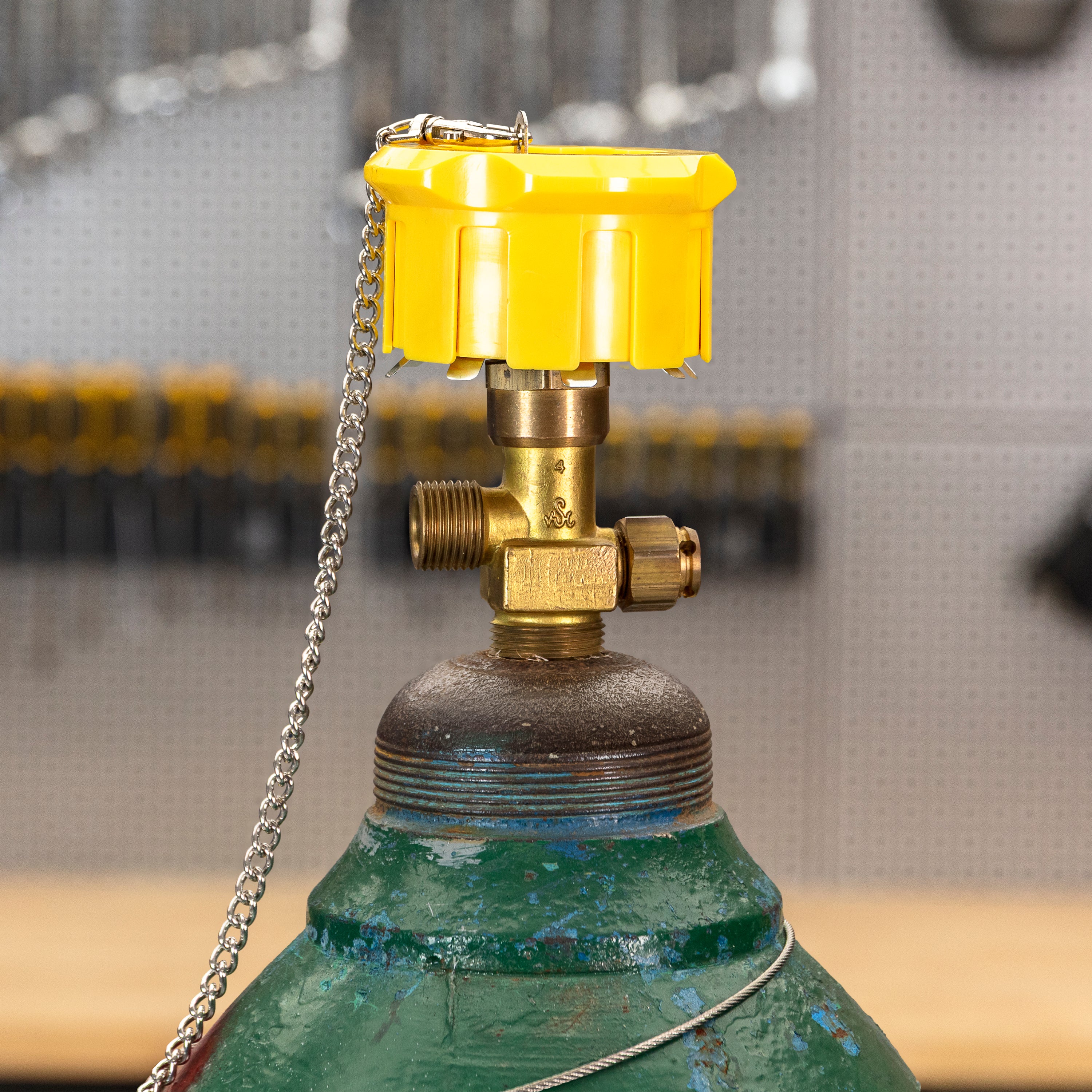 EZ-View Gas Cylinder Valve Indicators, 8-star