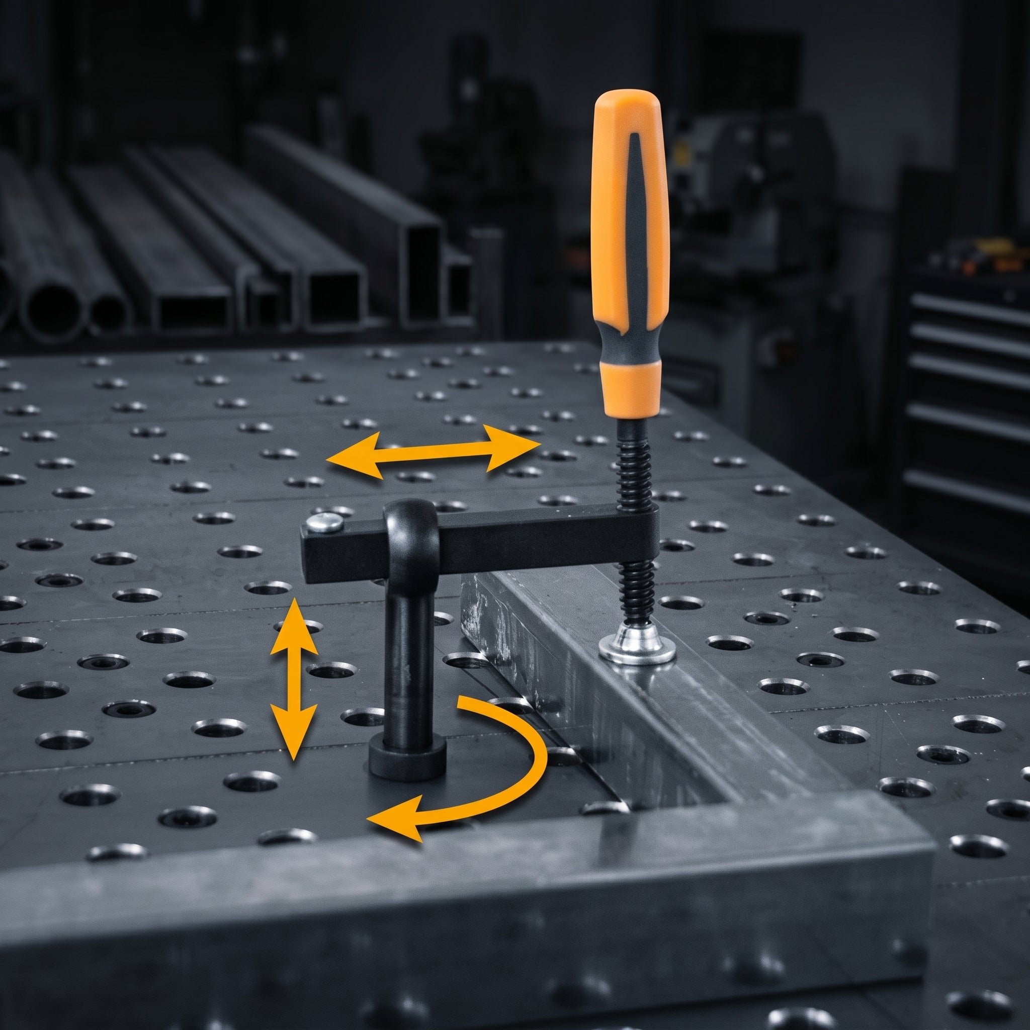 T-Post Clamps - 5/8" System Fixture