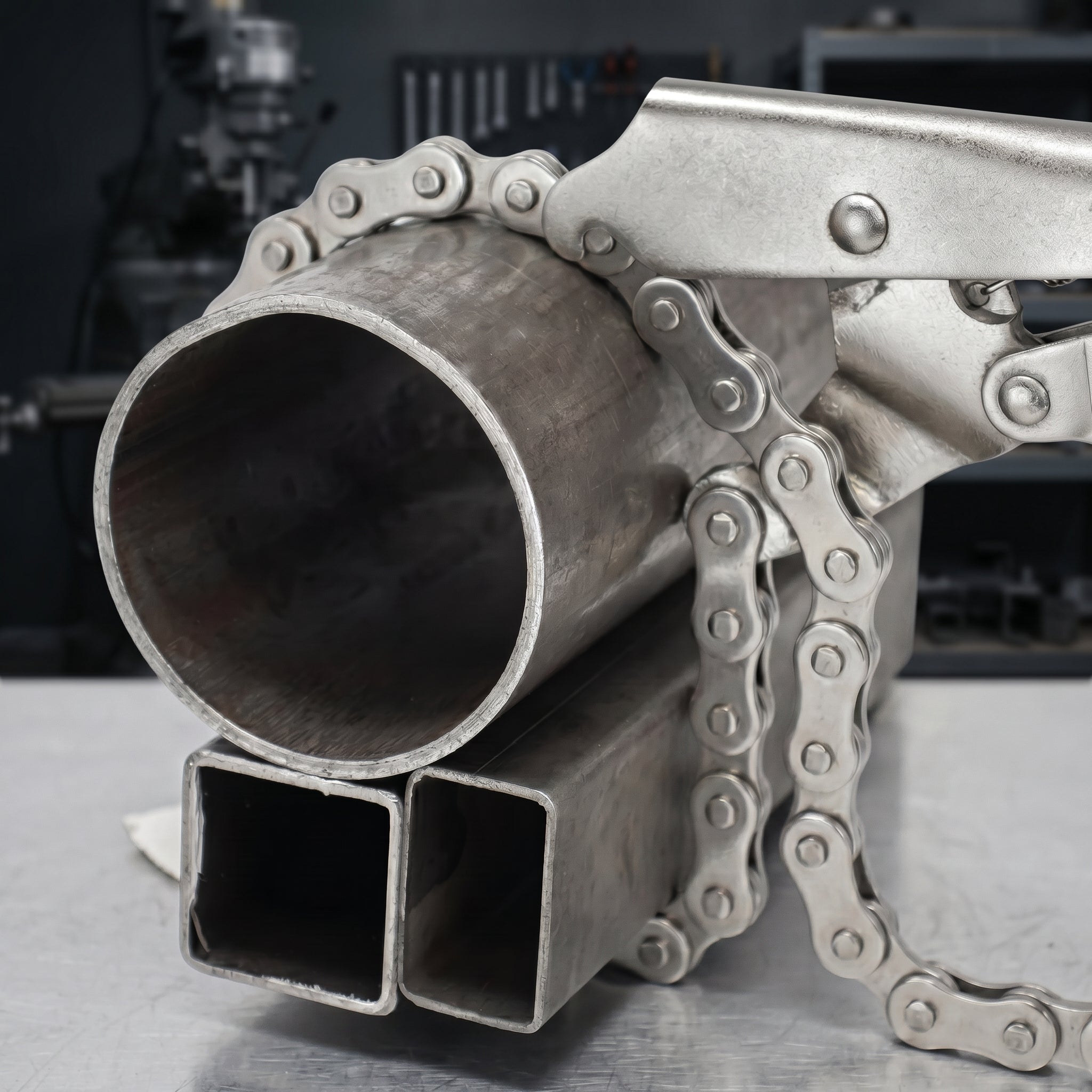"The Python" Pipe Alignment Chain Pliers