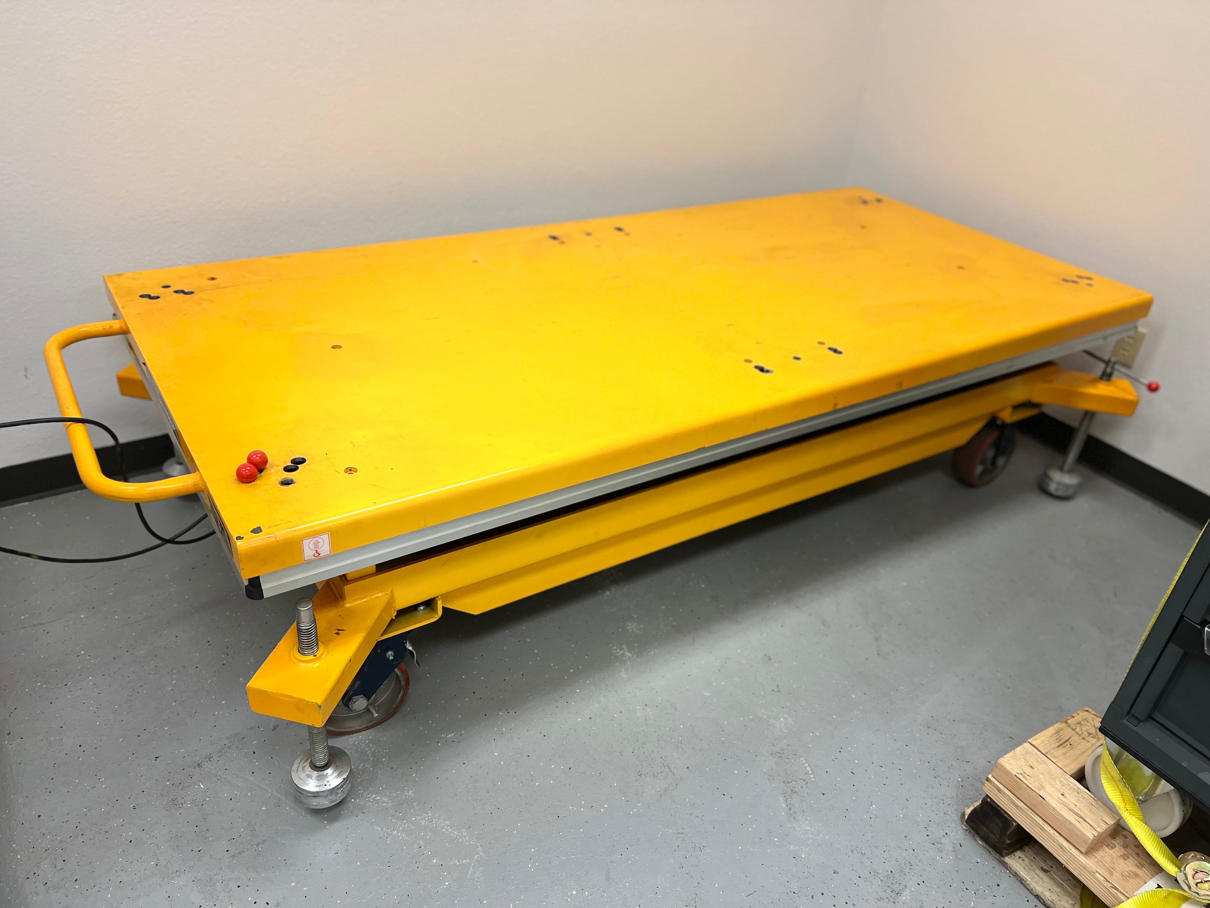 Heavy Duty Hydraulic Scissor Lift Table 98"x42" – 8,800 lb Capacity [Open Box]