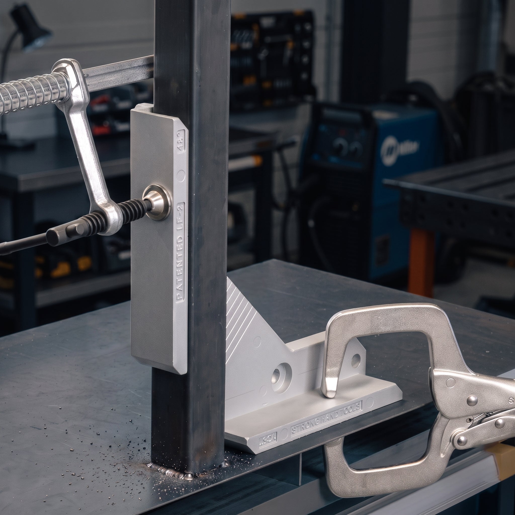 Plantilla Tru-AngL de aluminio de 90°