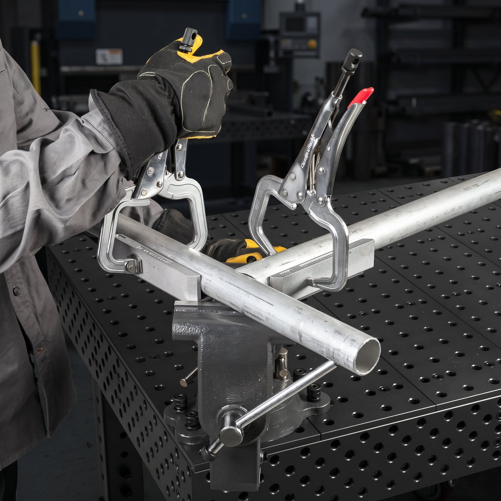 Plantilla Tru-AngL de aluminio de 90°