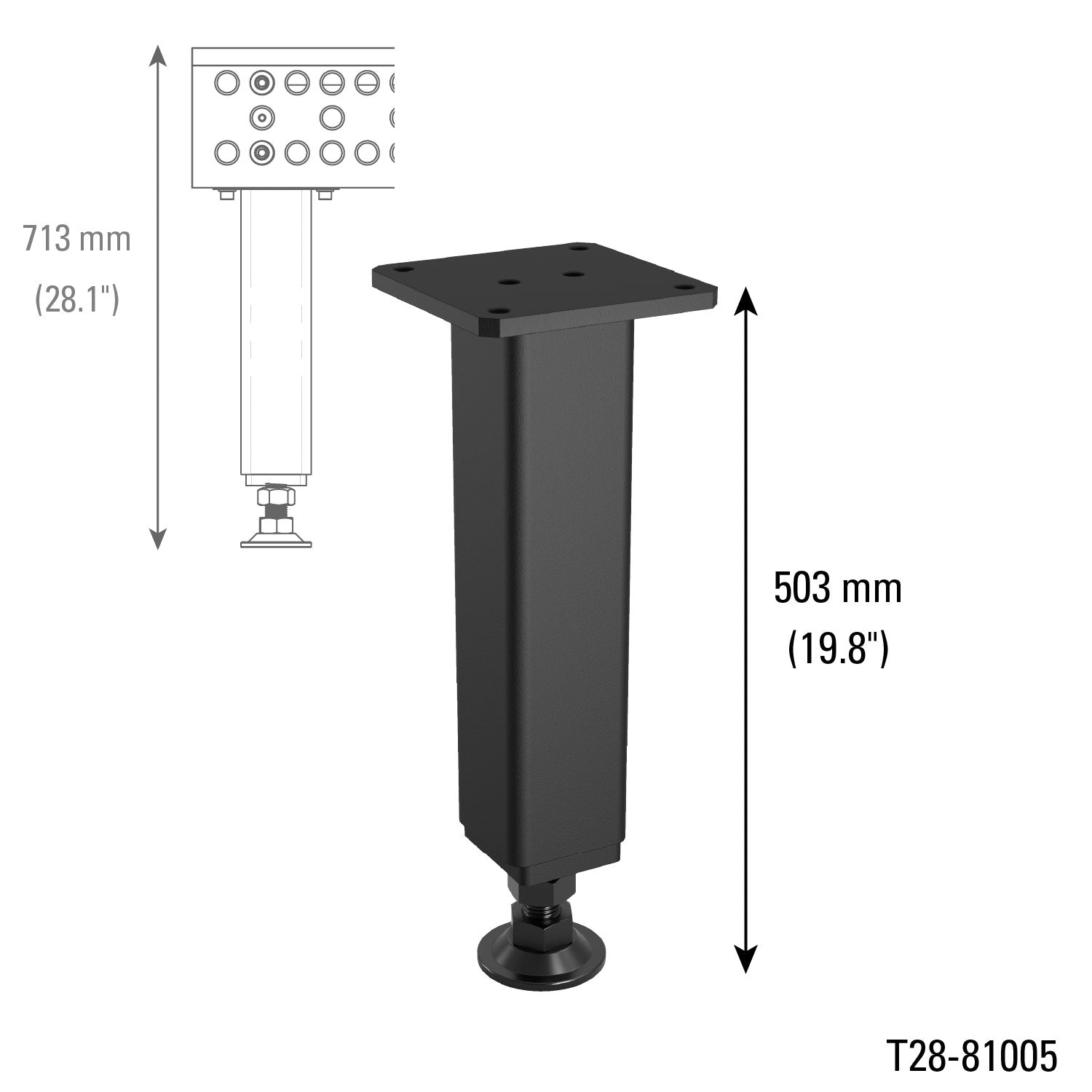 Table Legs, Alpha 28
