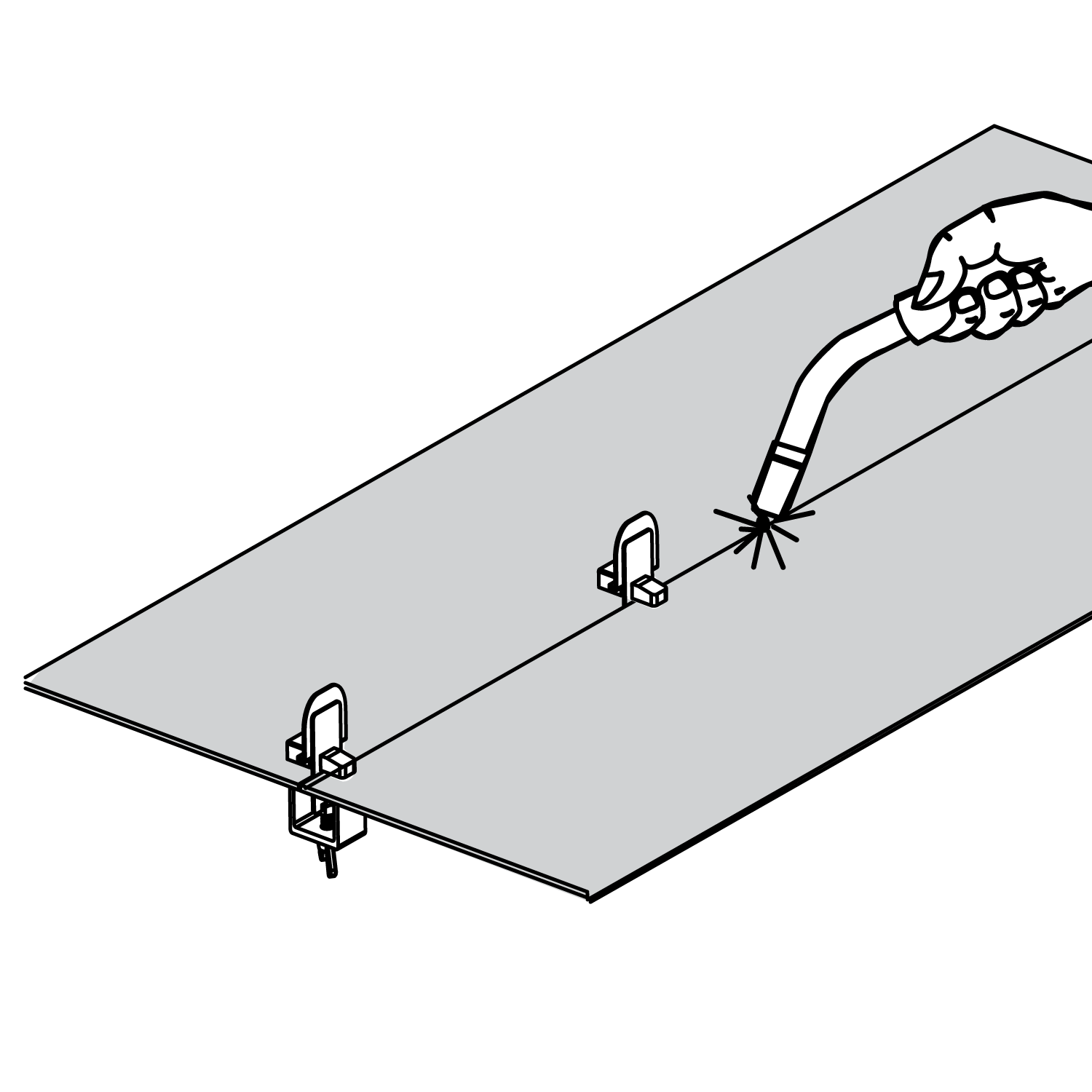 Magnetic Panel Clamps (Twin Pack)