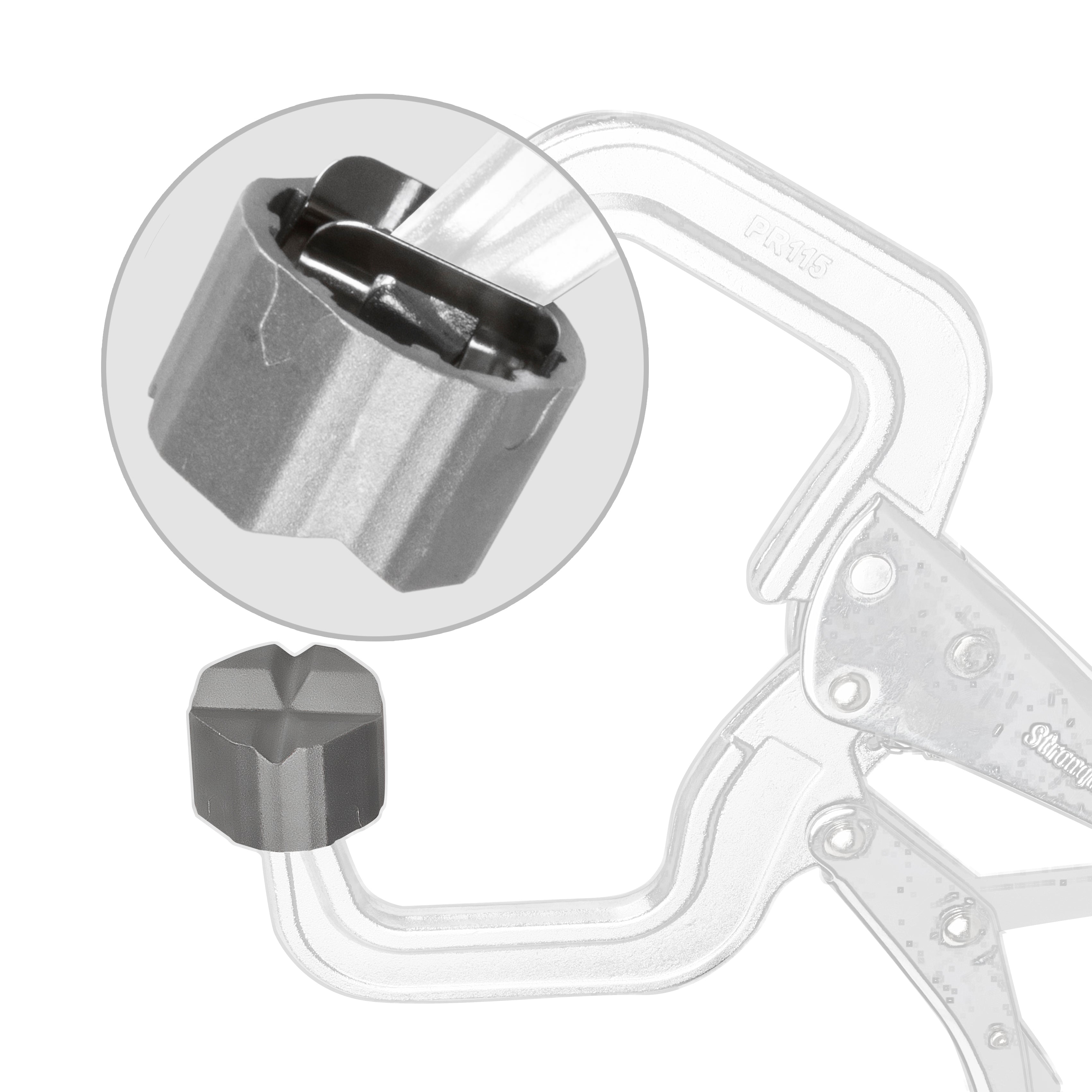 Magnetic Pliers Plugs, Twin Pack