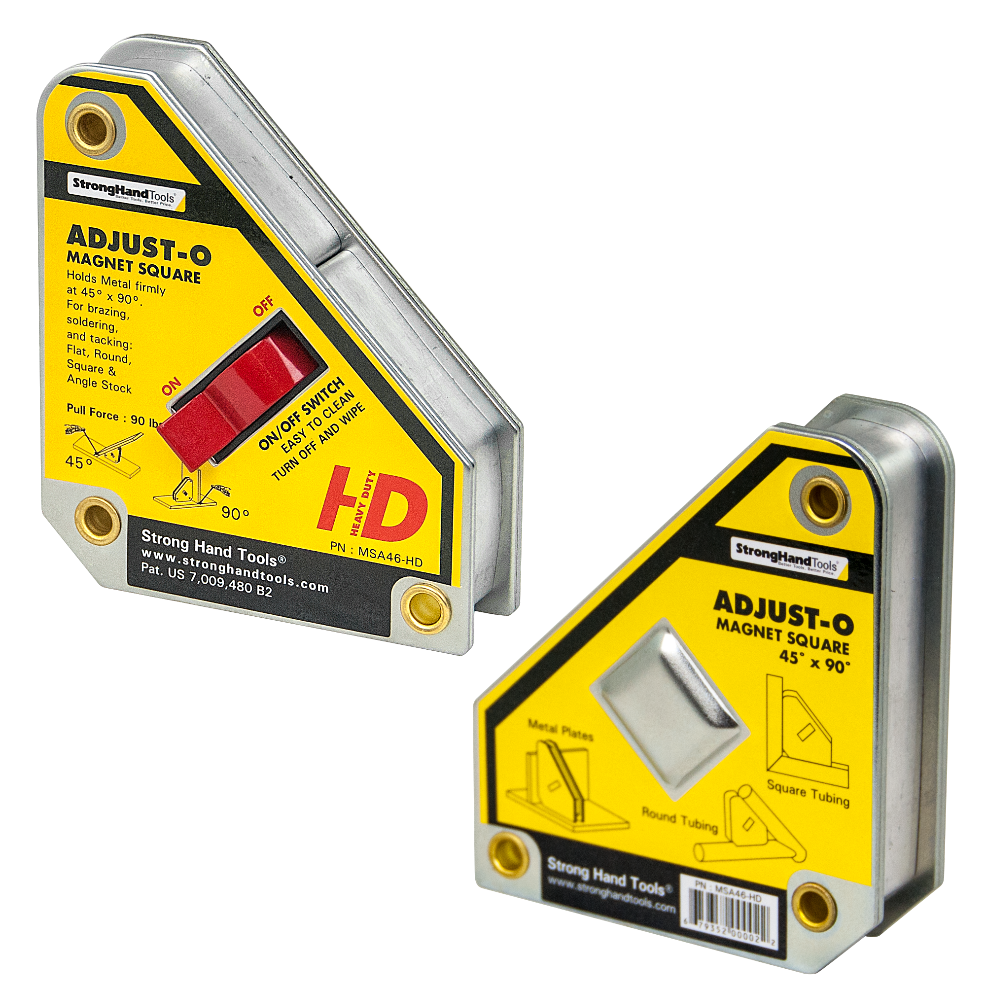 Adjust-O Magnet Squares (2-Pack)