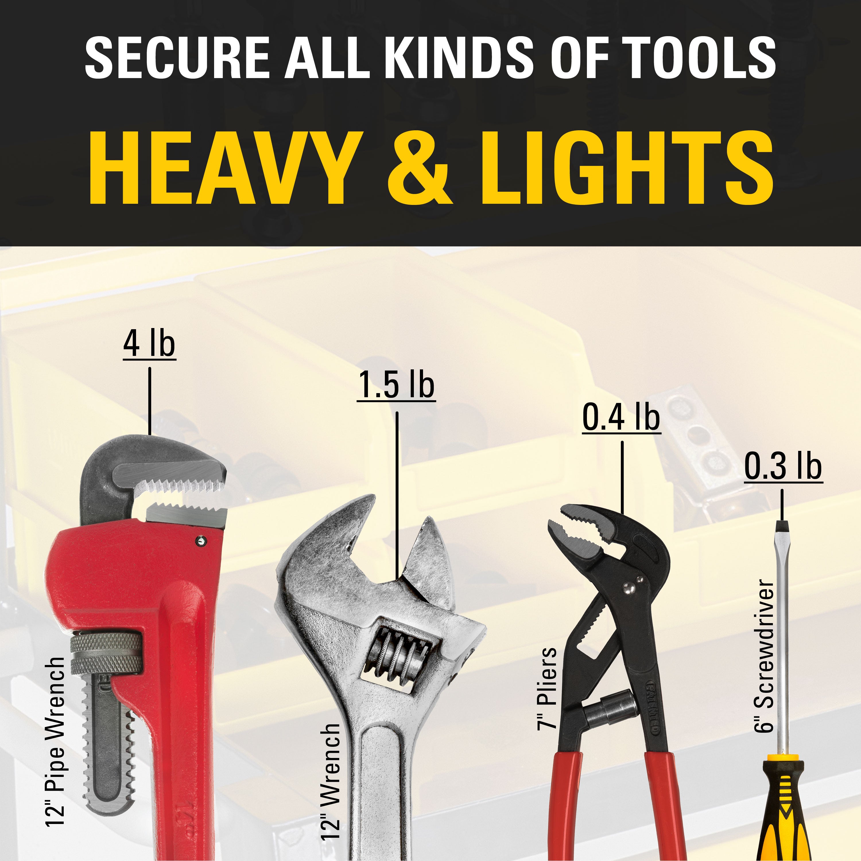 Magnetic Tool Holder with Strong Adsorption Capacity – Durable TPE
