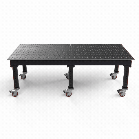 MAX 8' x 4' (96" x 48") Table, 5/8" System