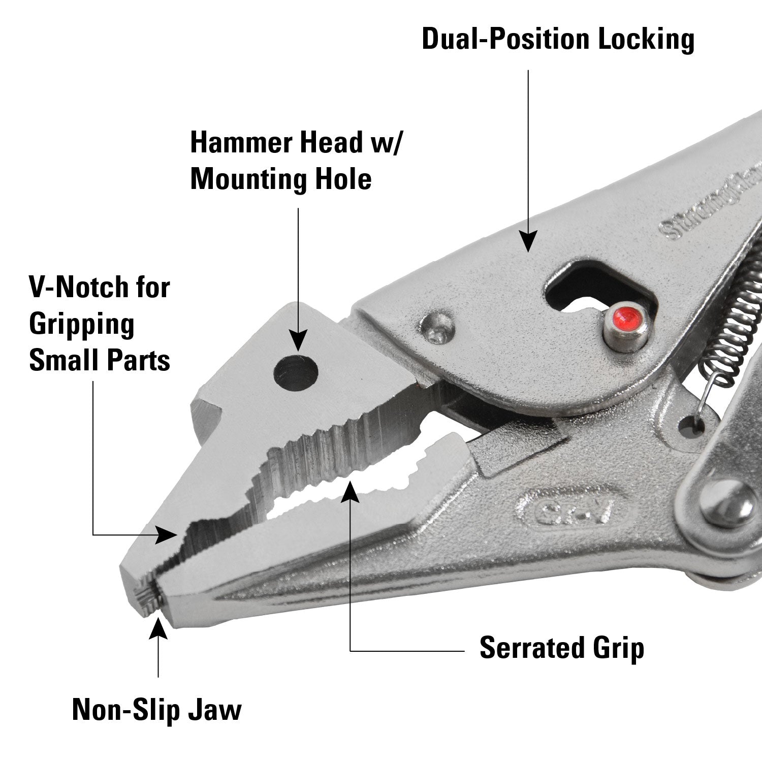 ヒビスコール JAWZ 7.5″ SCREW EXTRACTOR VISE GRIP LOCKING PLIERS | VT-003-7LP