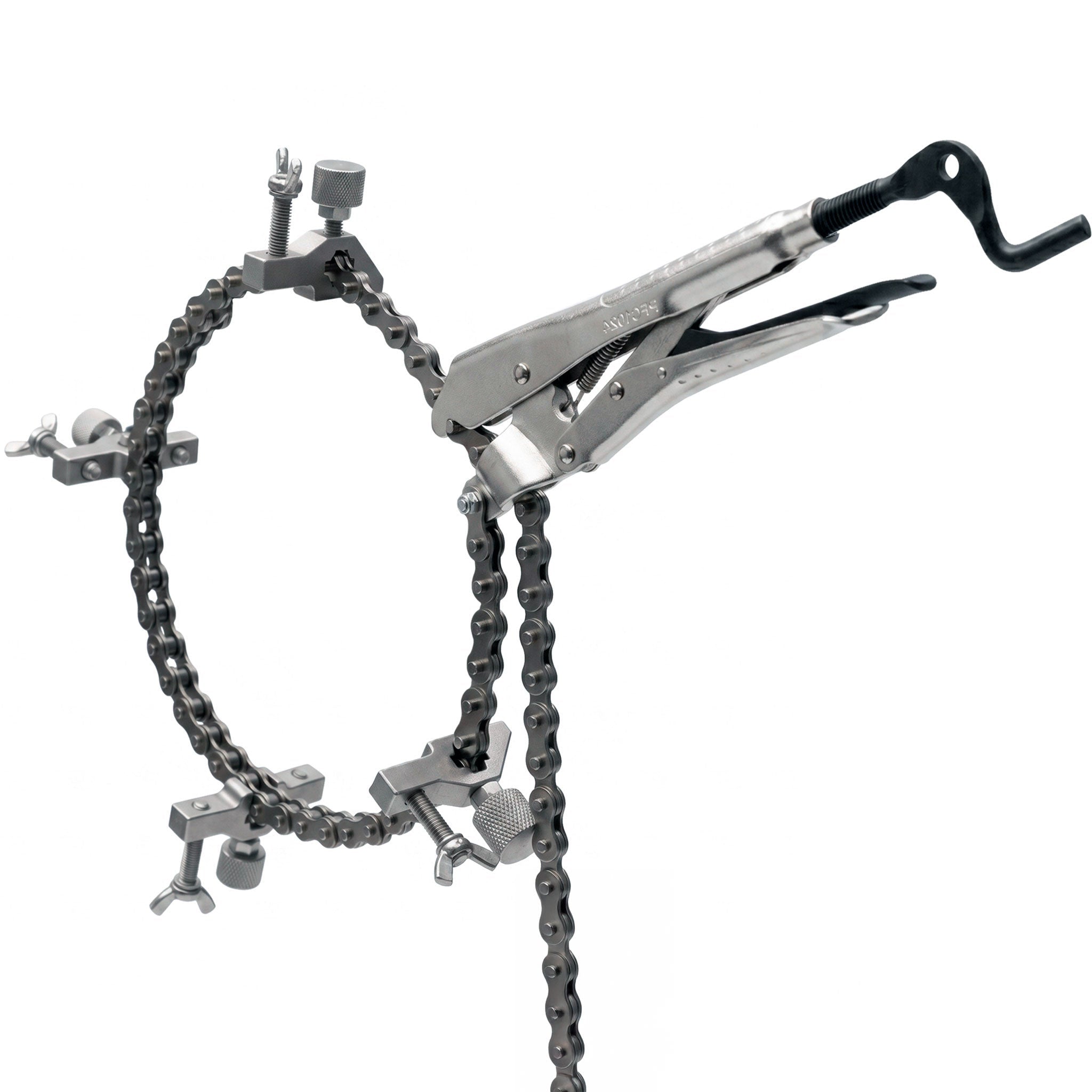 "The Python" Pipe Alignment Chain Pliers