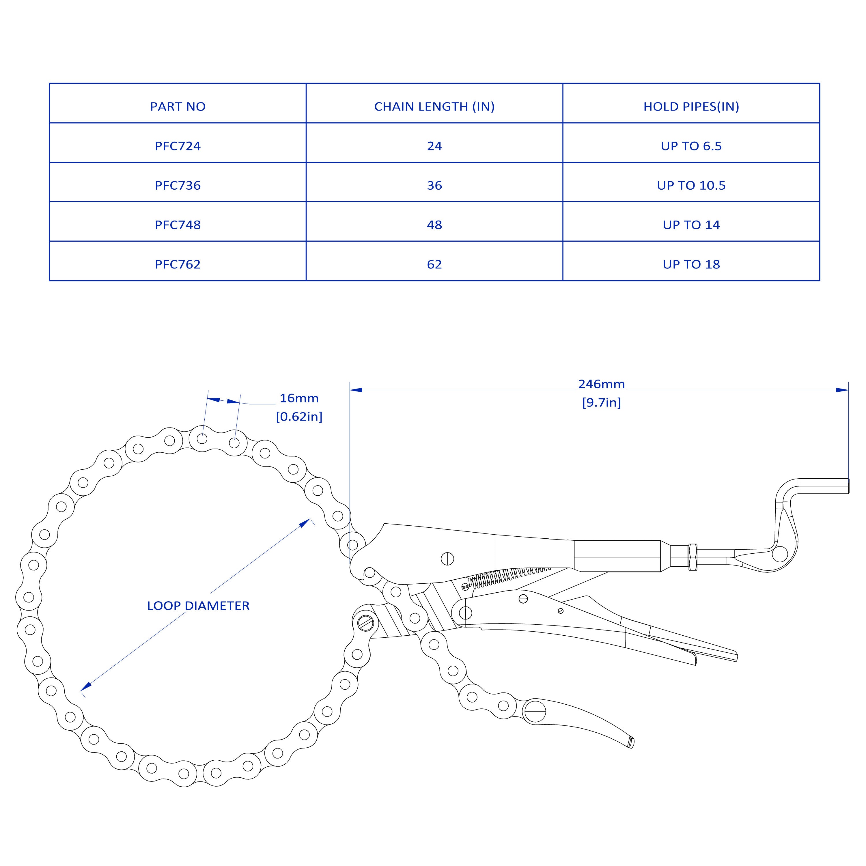 Locking Chain Pliers