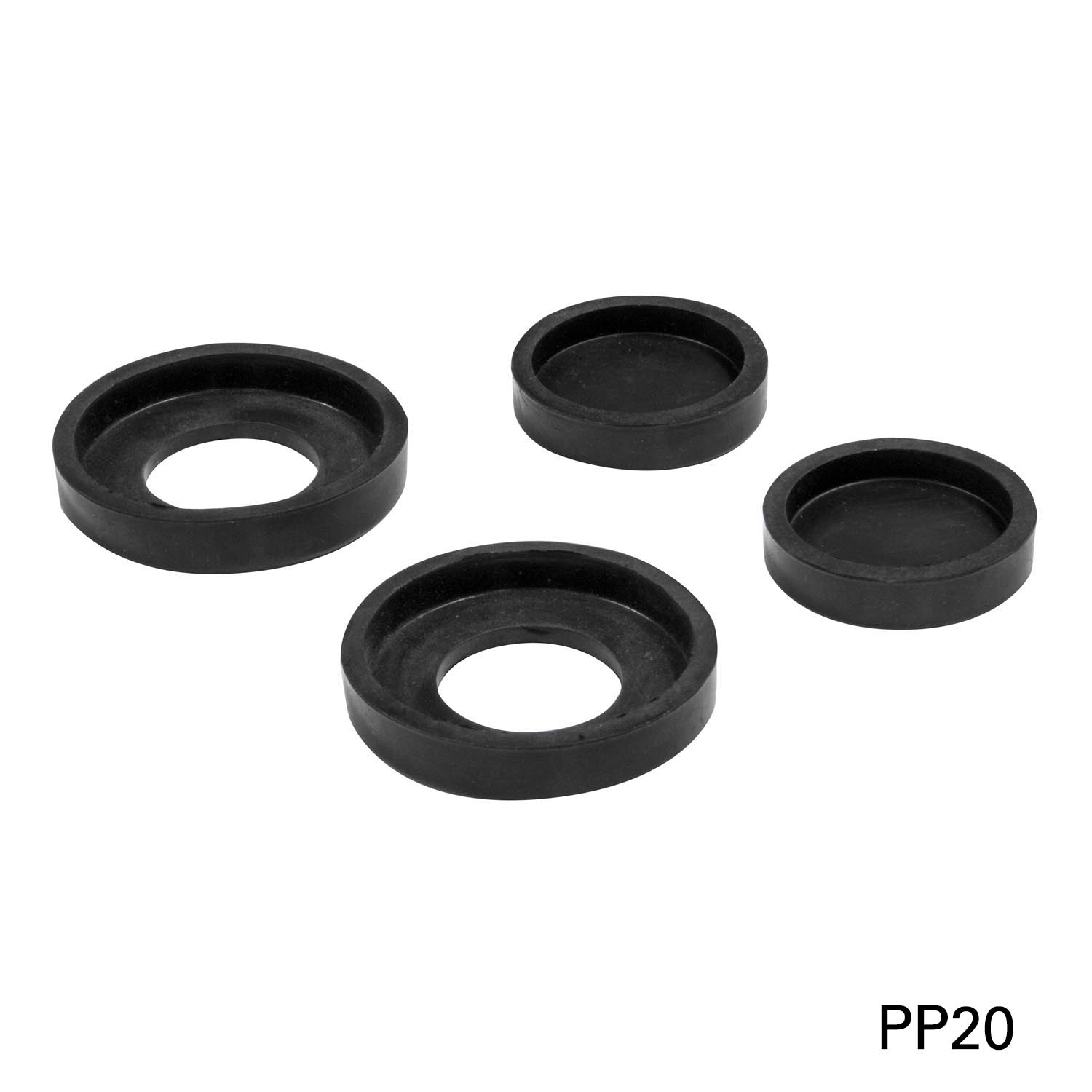 No-mar, Slip-on Rubber Pads for Clamps and Pliers