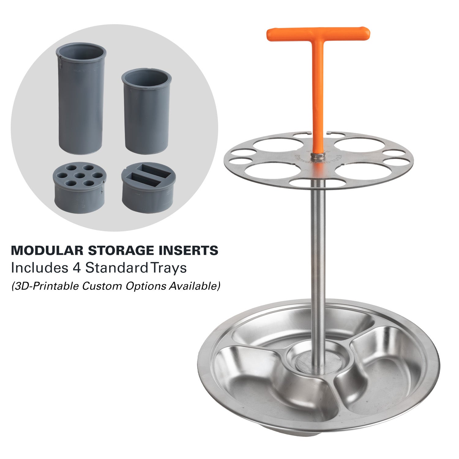 Portable Round Tool Tray