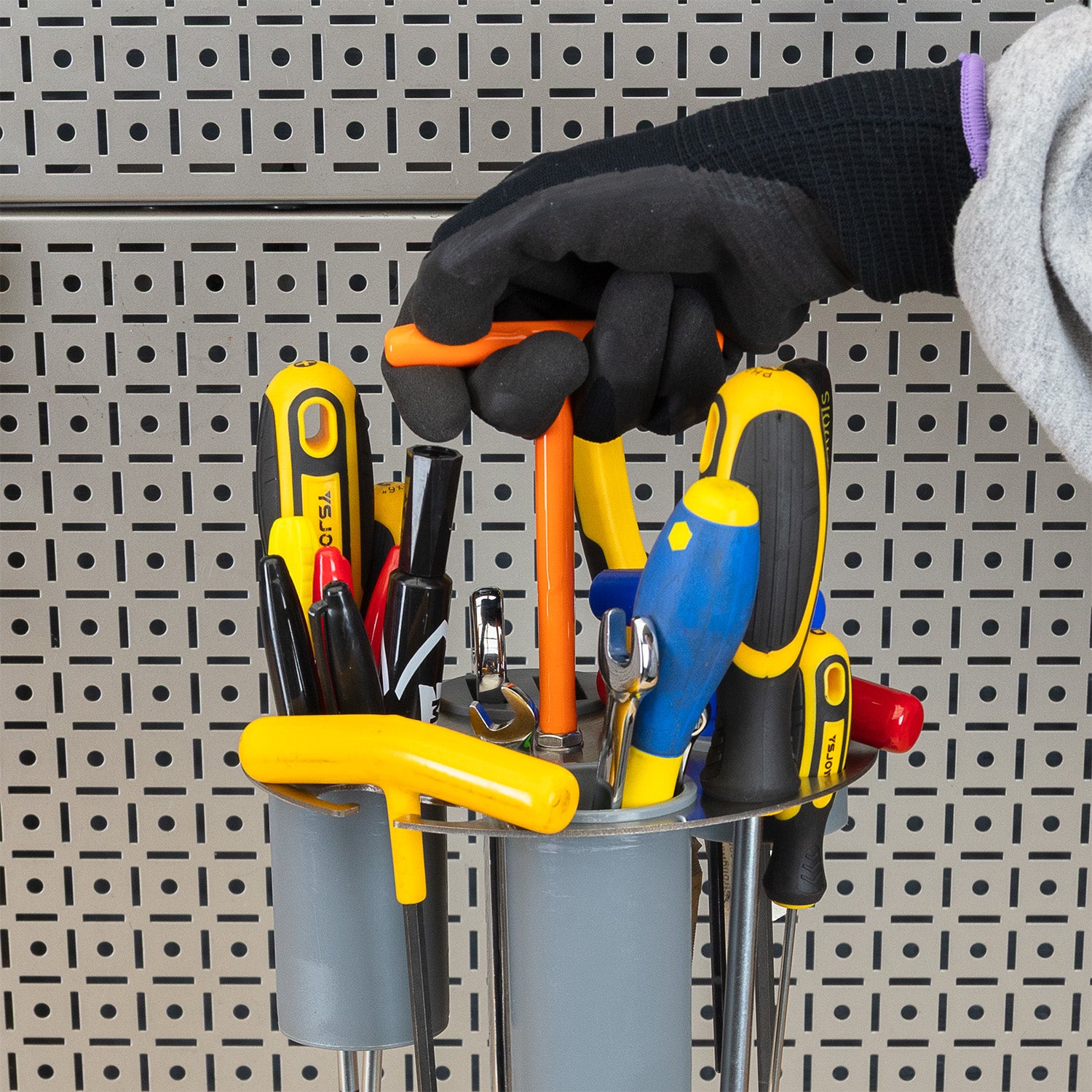 Portable Round Tool Tray
